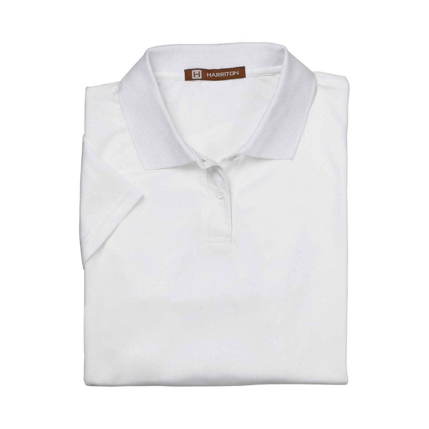 Black Polo Shirts - Harriton - Quick-Drying Polyester