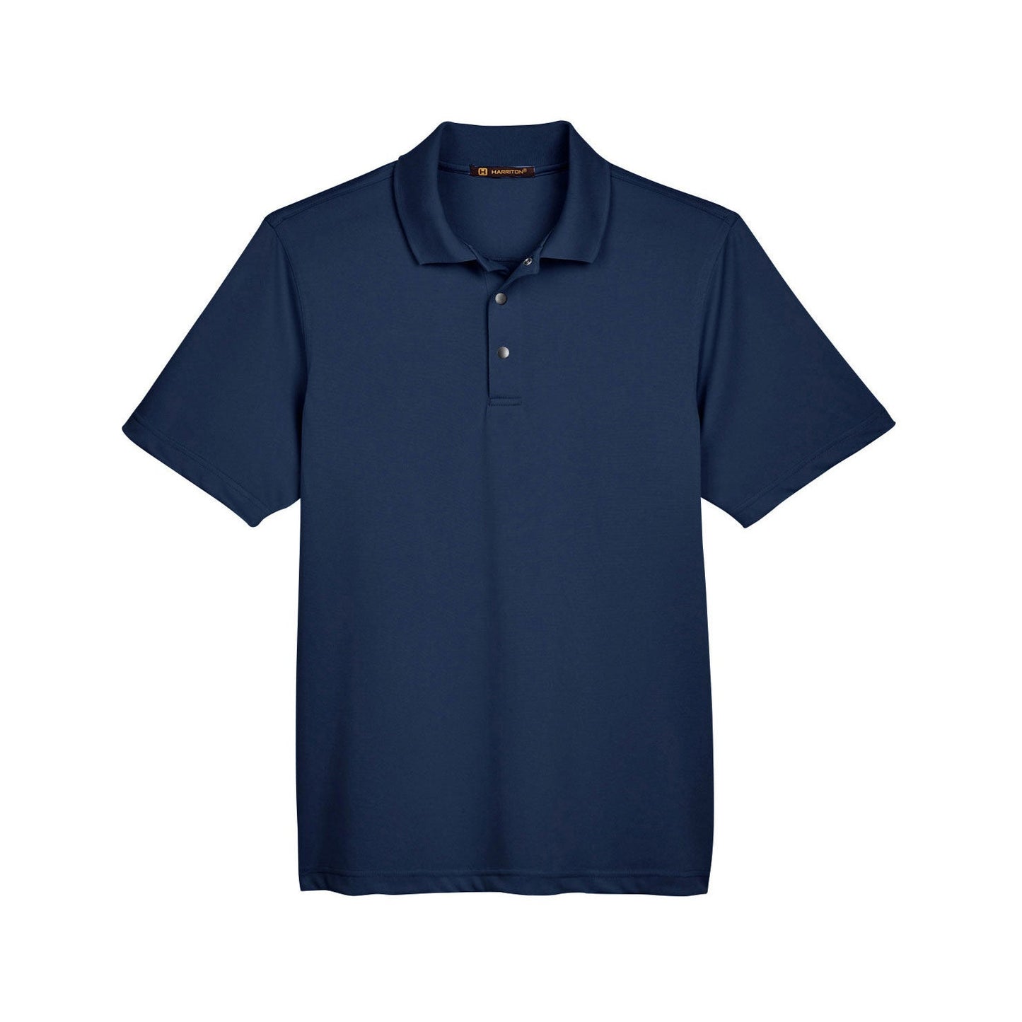 Black Polo Shirt - Harriton - Snag Protection Plus