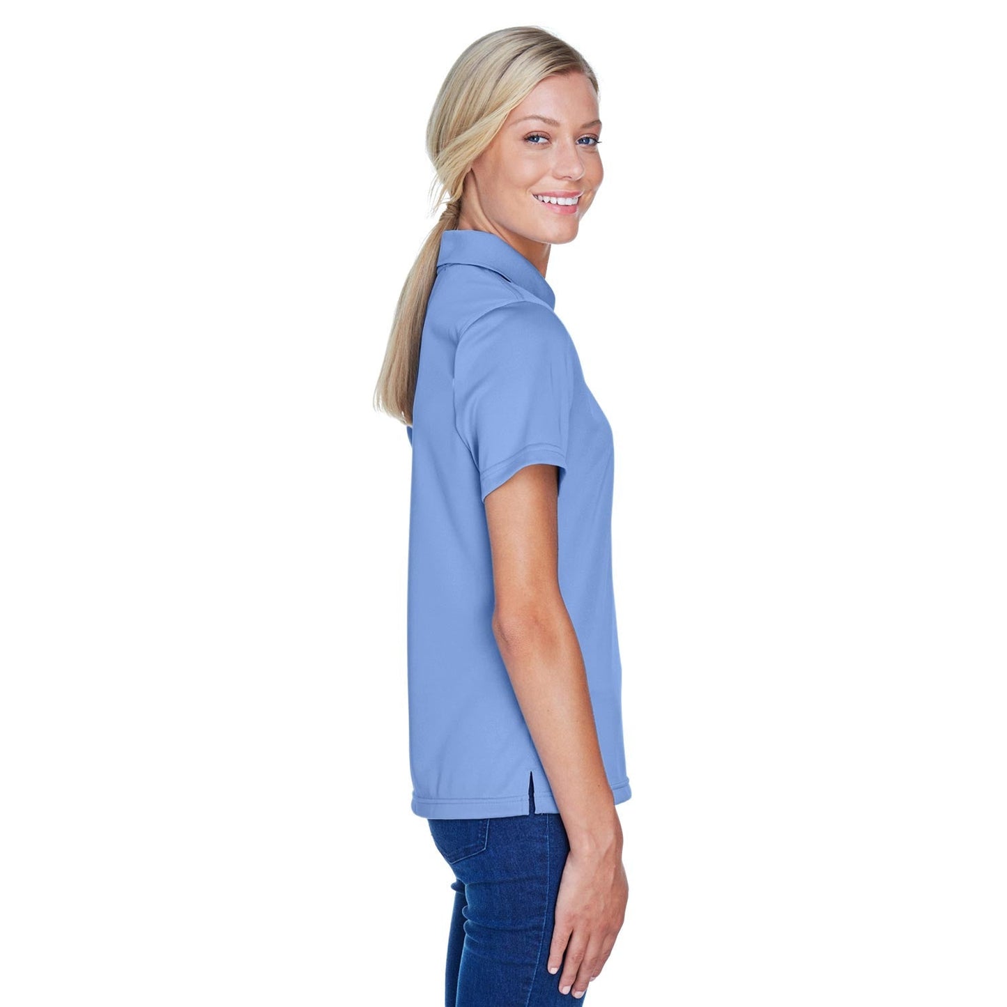 Black Polo Shirts - Harriton - Snag Protection Plus