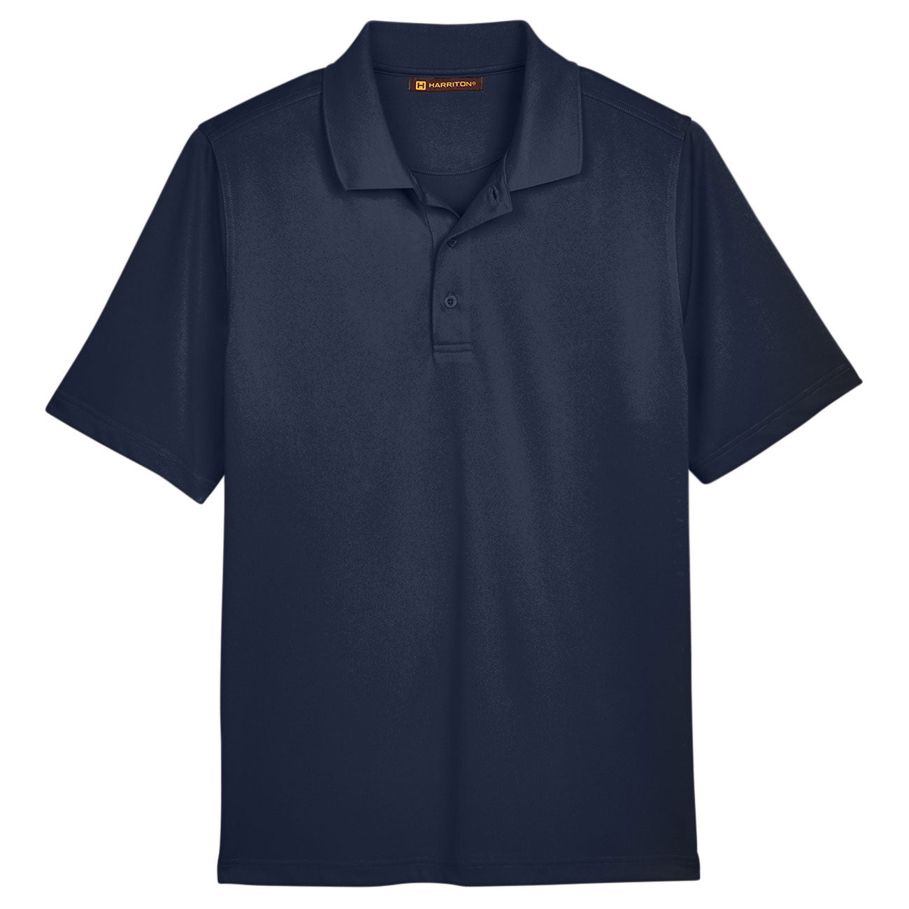 Black Polo Shirt - Harriton - Snag Protection Plus