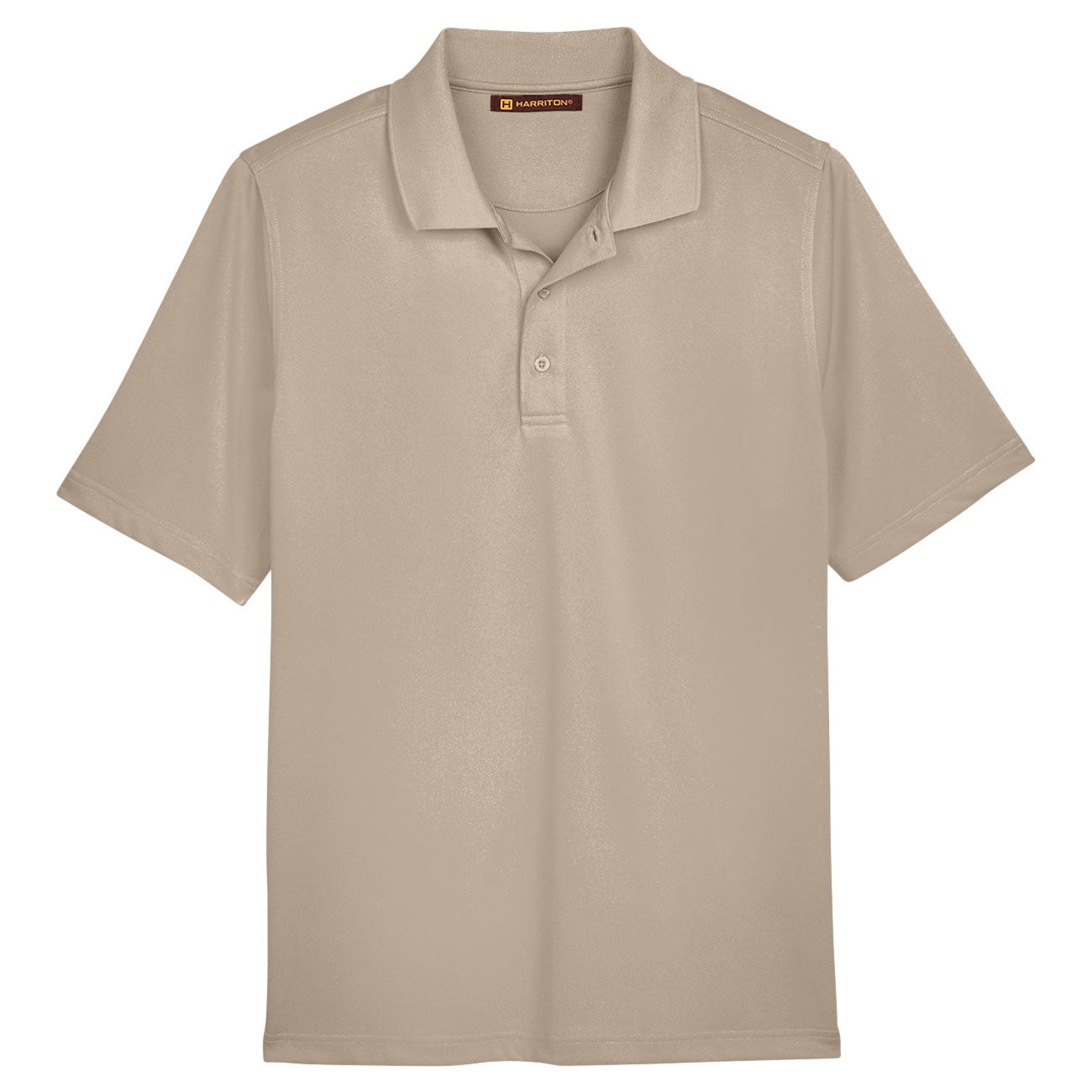 Black Polo Shirt - Harriton - Snag Protection Plus