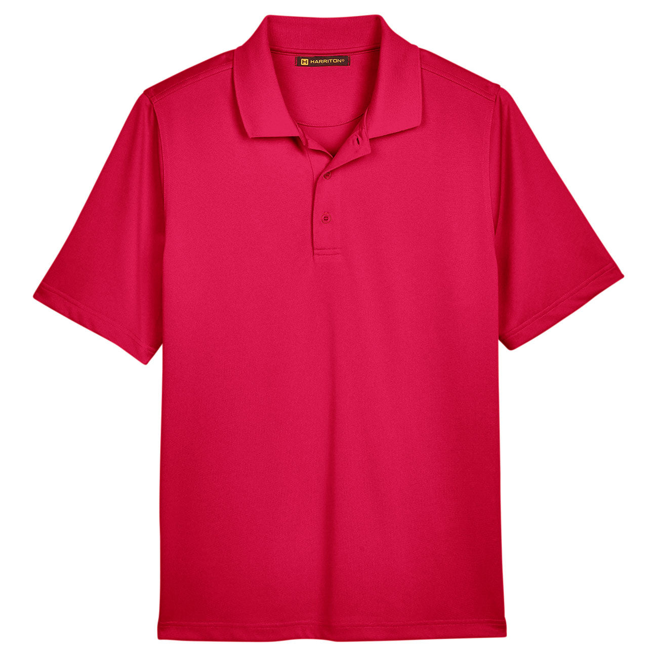 Black Polo Shirt - Harriton - Snag Protection Plus