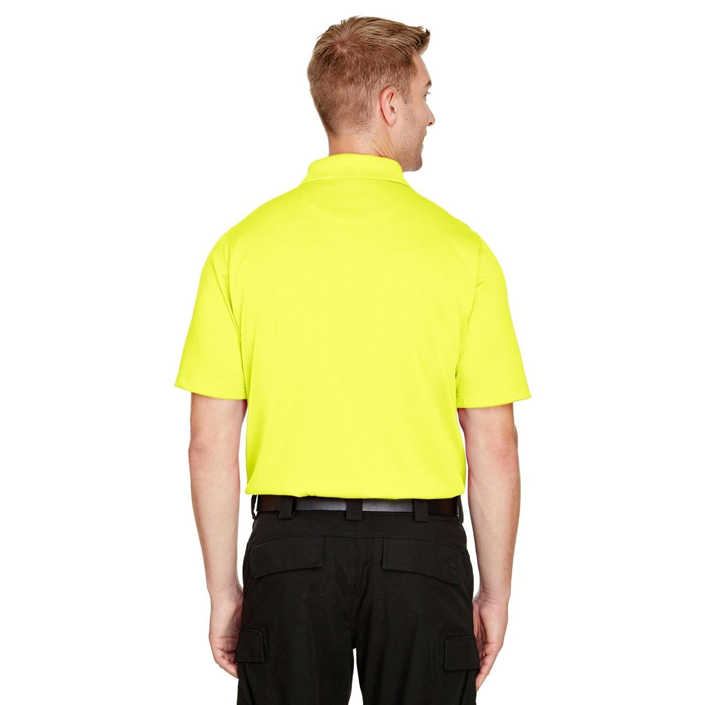 Black Polo Shirt - Harriton - Snag Protection Plus