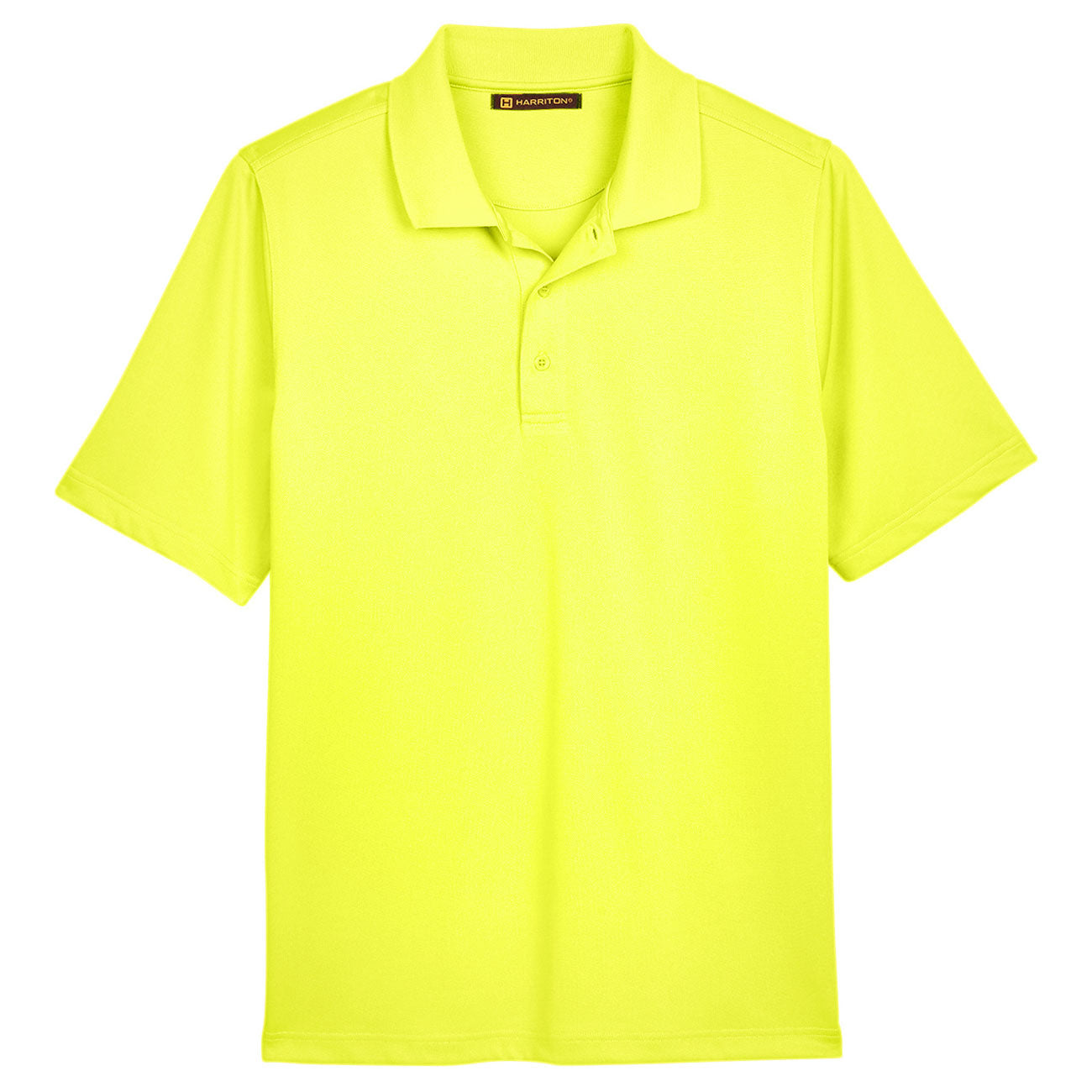 Black Polo Shirt - Harriton - Snag Protection Plus