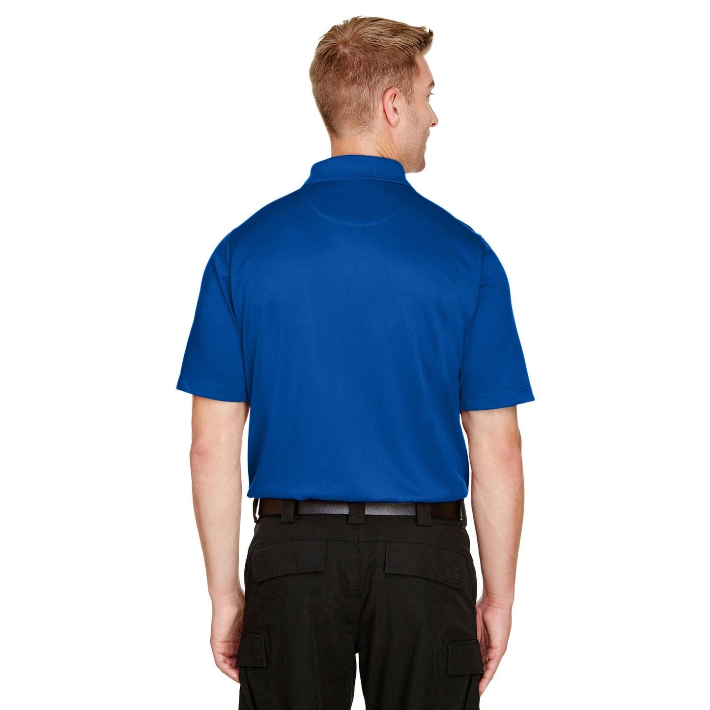 Black Polo Shirt - Harriton - Snag Protection Plus