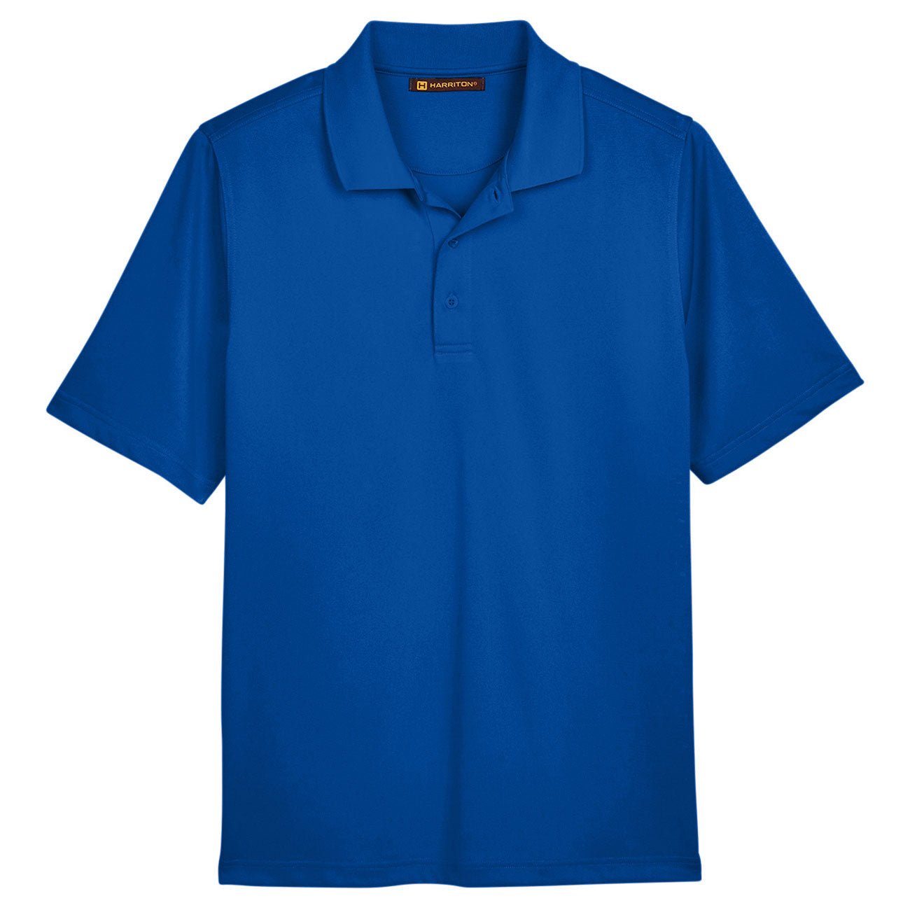 Black Polo Shirt - Harriton - Snag Protection Plus