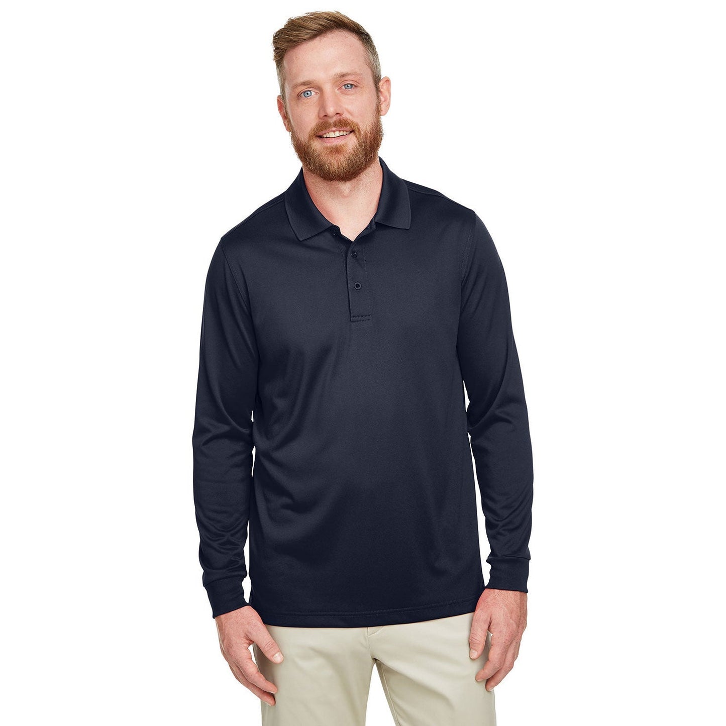 Black Polo Shirts - Harriton - Snag Resistant Fabric