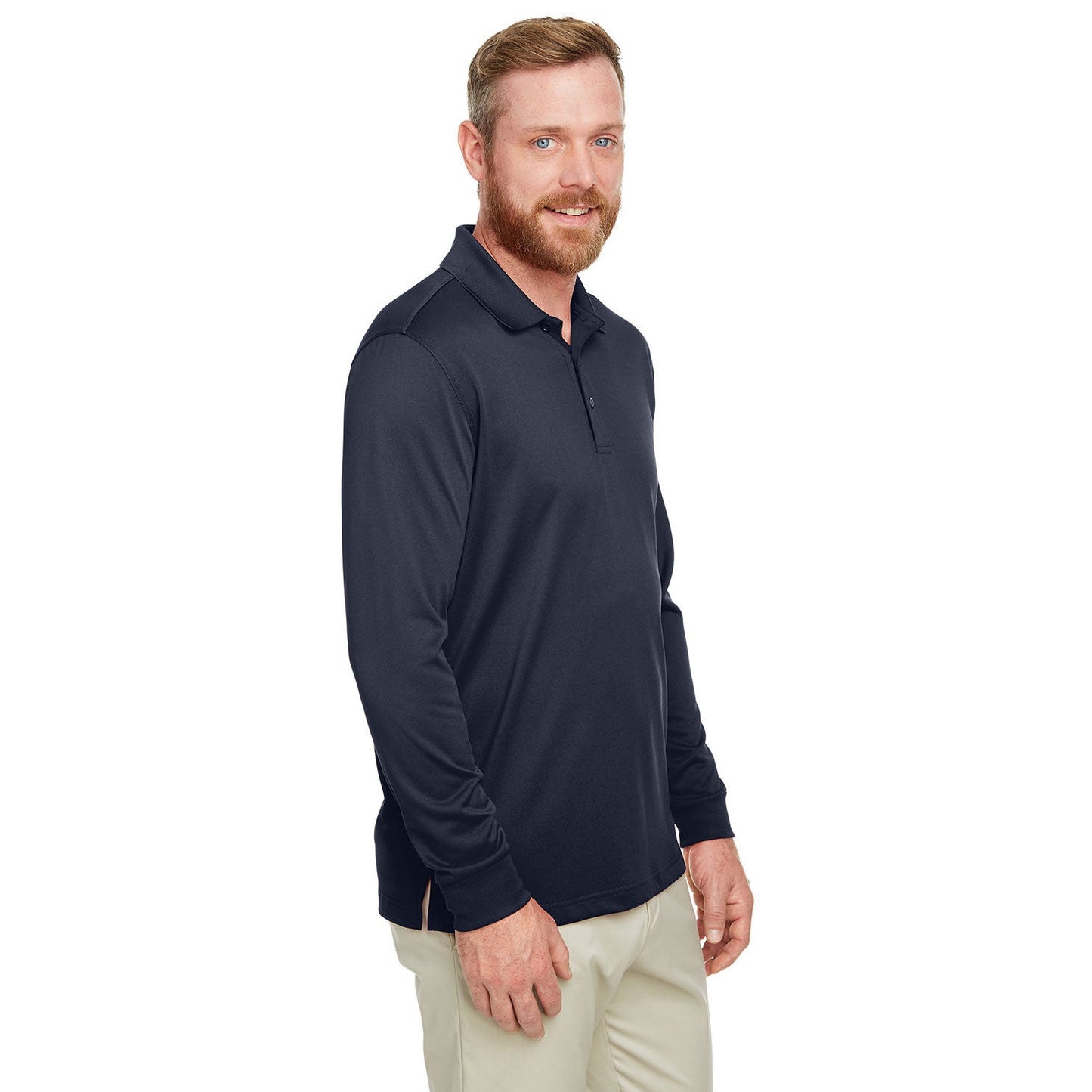 Black Polo Shirts - Harriton - Snag Resistant Fabric
