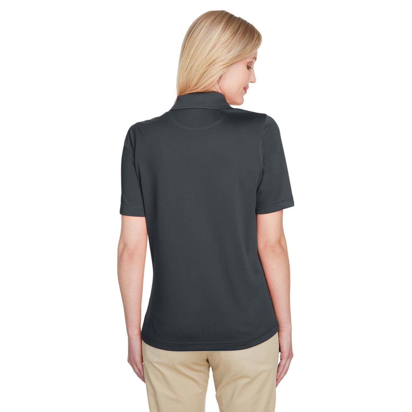 Black Polo Shirts - Harriton - Snag Resistant Design