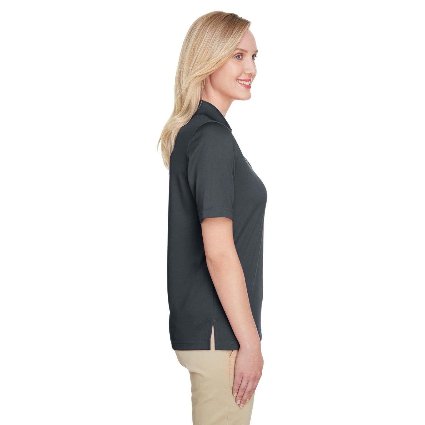 Black Polo Shirts - Harriton - Snag Resistant Design