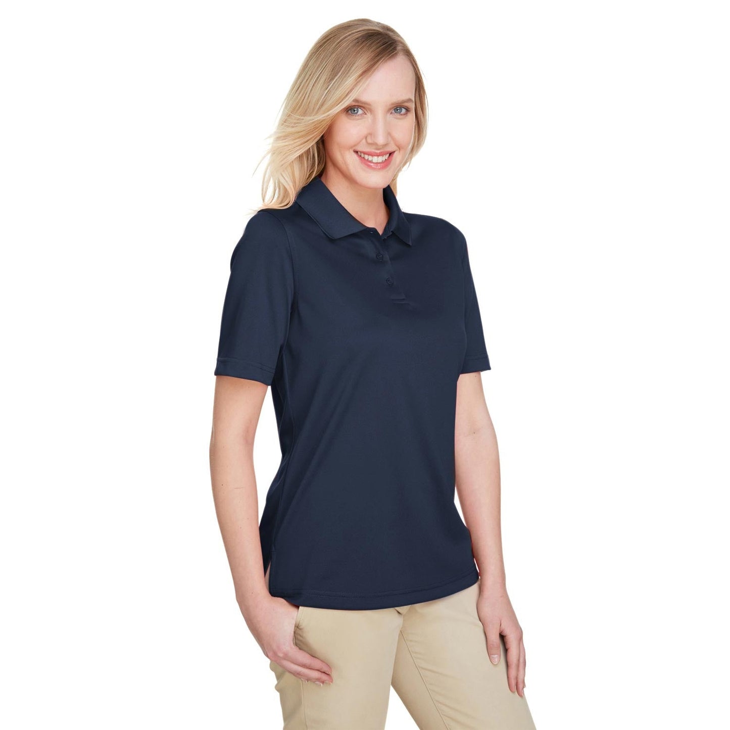 Black Polo Shirts - Harriton - Snag Resistant Design