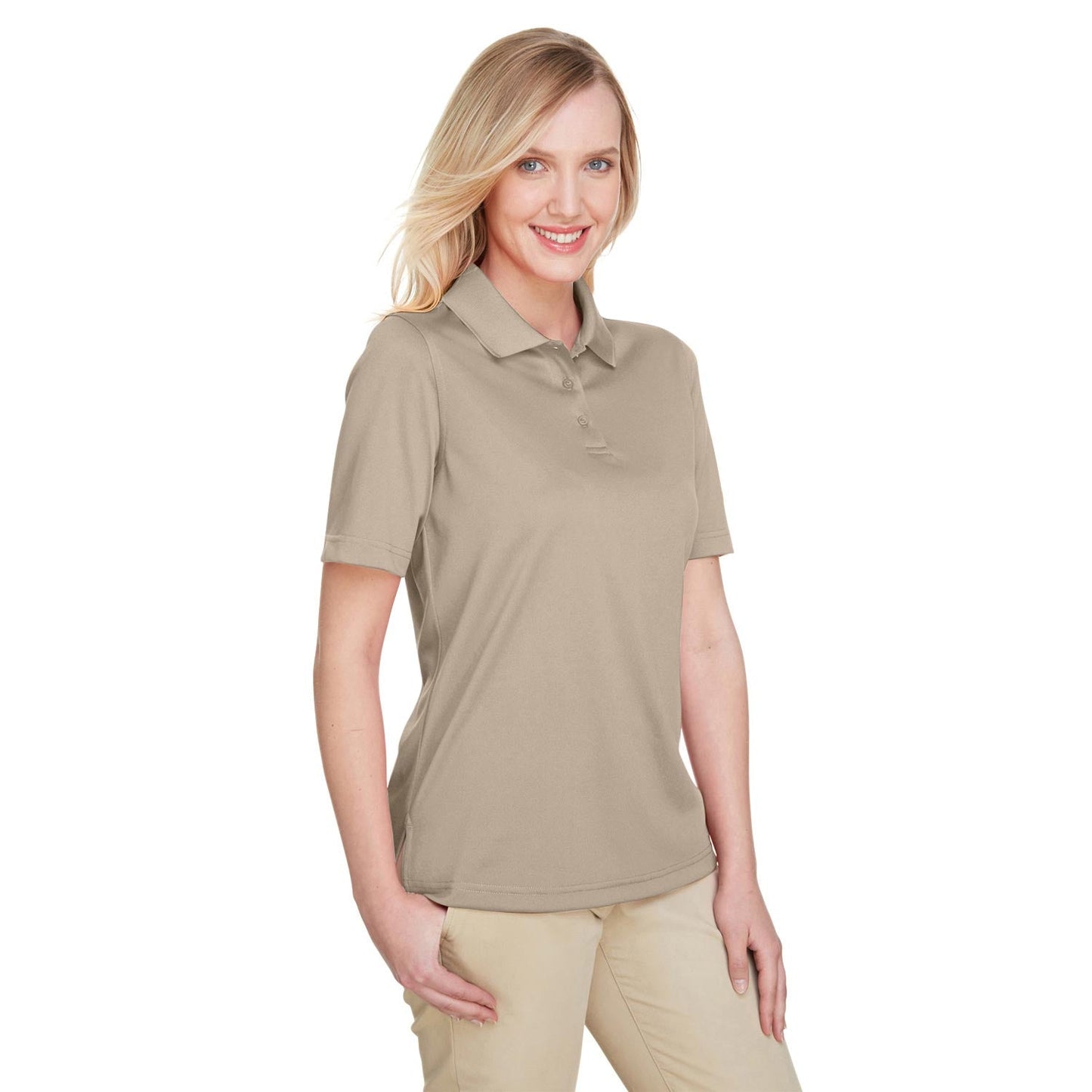 Black Polo Shirts - Harriton - Snag Resistant Design