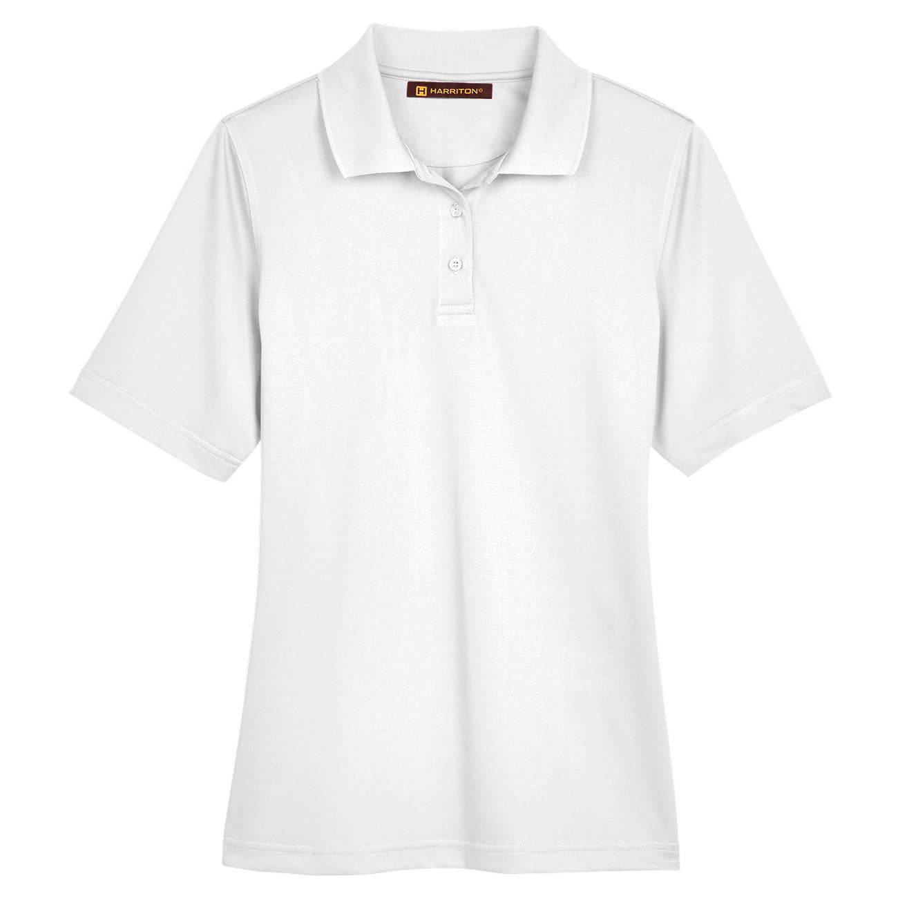 Black Polo Shirts - Harriton - Snag Resistant Design