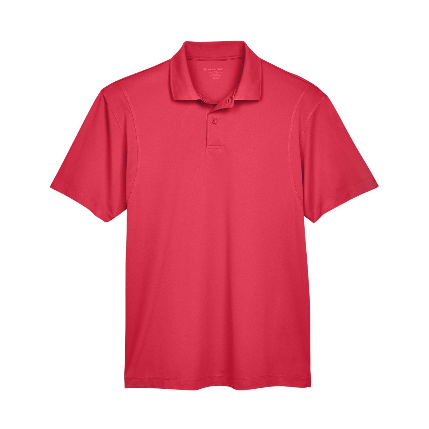 Black Polo Shirt - Harriton - Moisture-Wicking Quality
