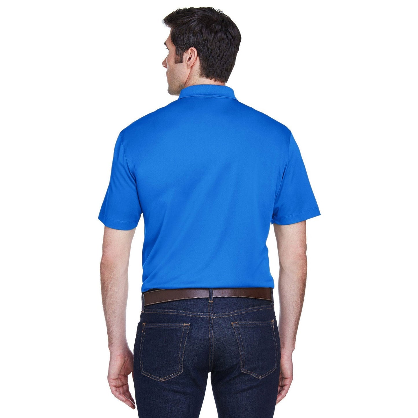 Black Polo Shirt - Harriton - Moisture-Wicking Quality