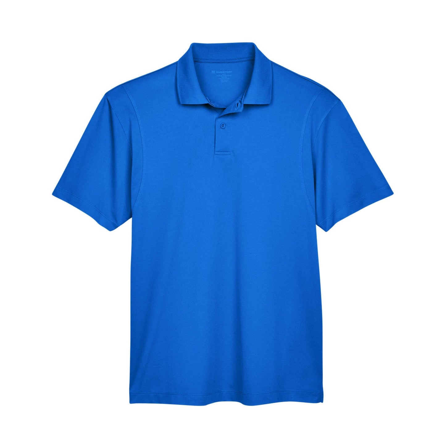 Black Polo Shirt - Harriton - Moisture-Wicking Quality