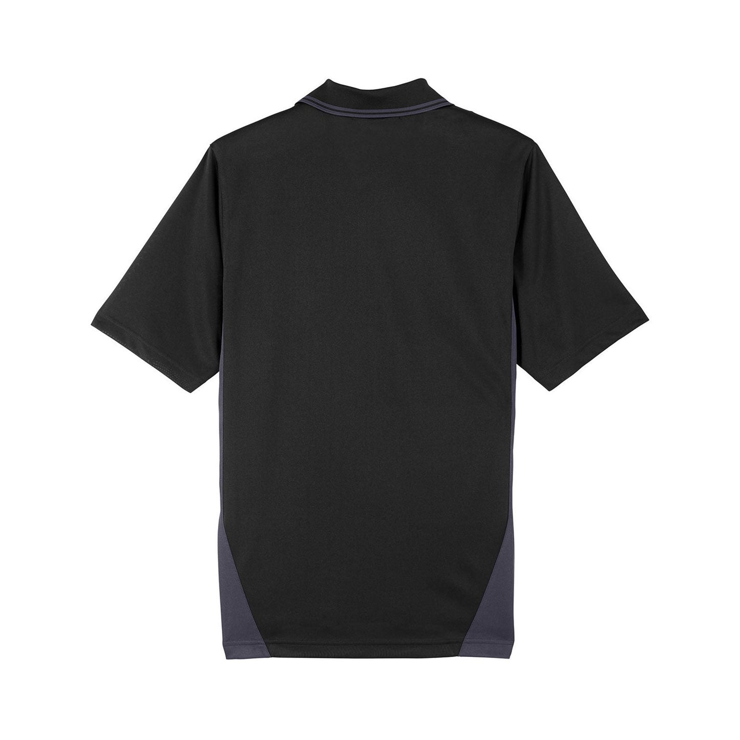 Black/Dark Charcoal Polo Shirt - Harriton - Moisture Wicking