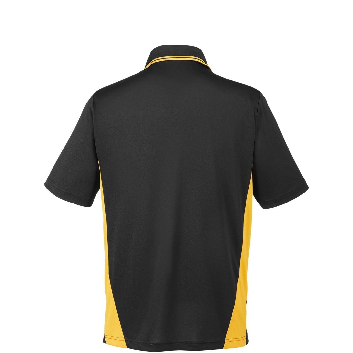 Black/Dark Charcoal Polo Shirt - Harriton - Moisture Wicking