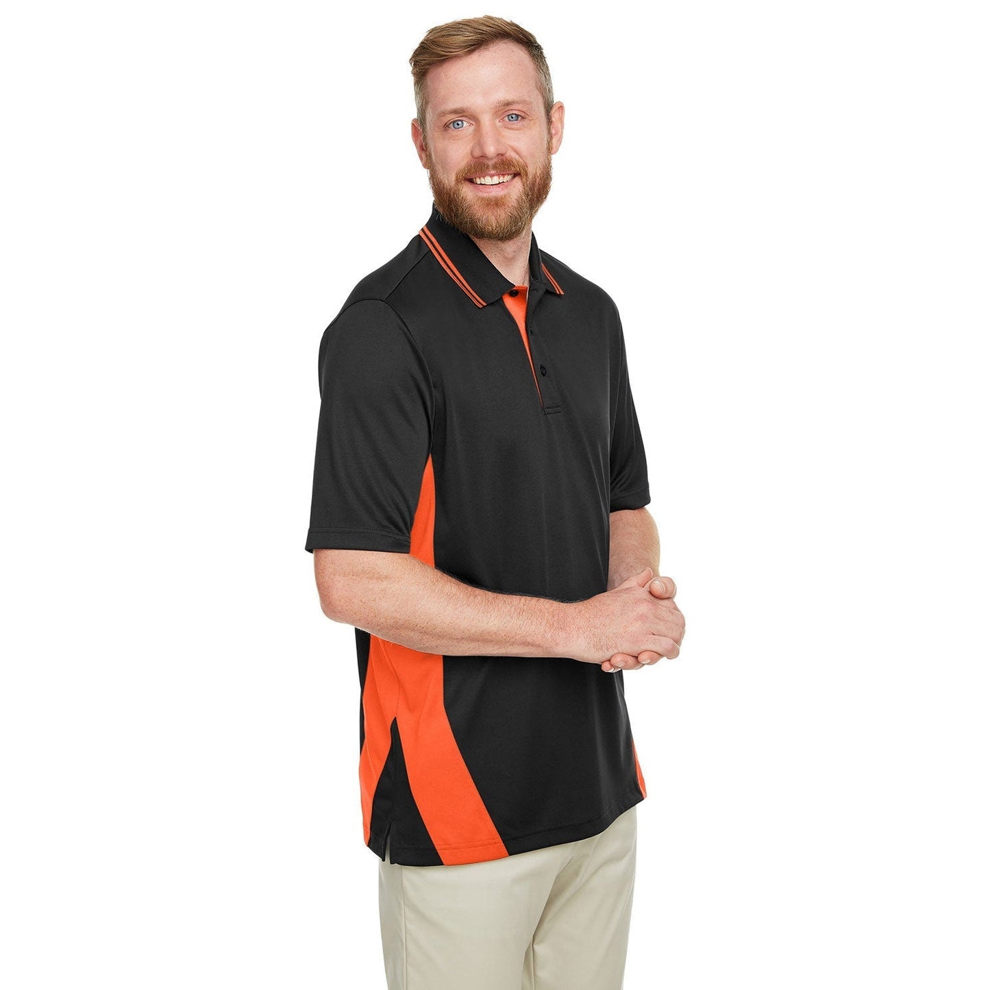 Black Charcoal Polo Shirt - Harriton - Durable Fabric