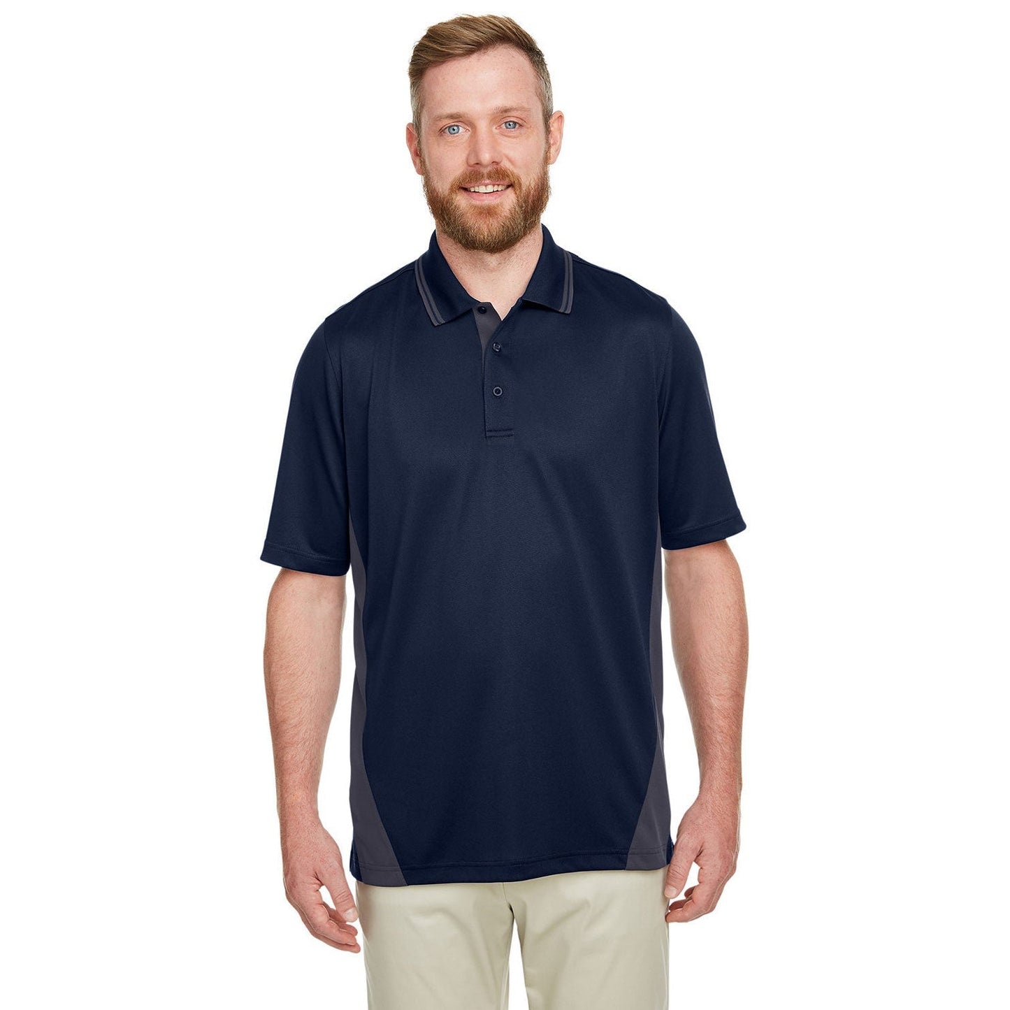 Black Charcoal Polo Shirt - Harriton - Durable Fabric