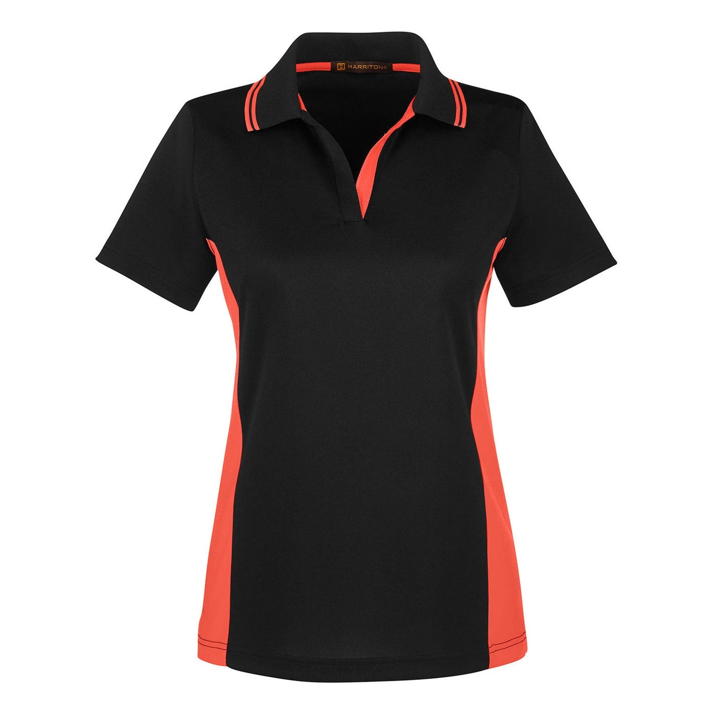 Black Charcoal Polo Shirt - Harriton - Snag Protection Plus
