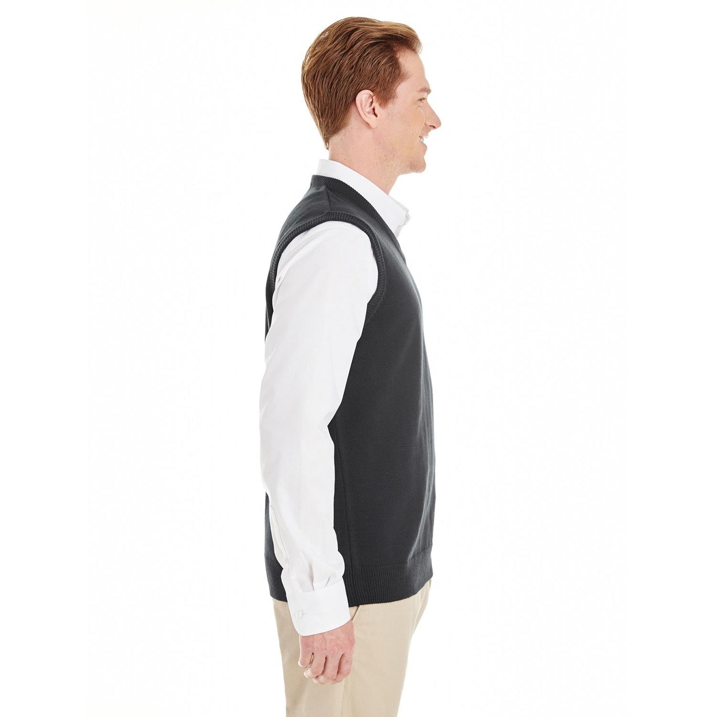 Black Vests | Harriton | Stylish Pilbloc Sweater - brand - Anti-pill
