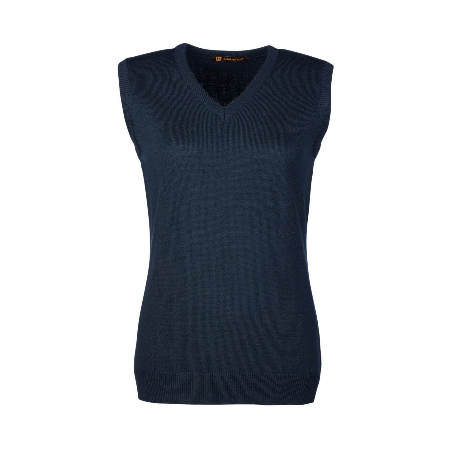 Black Vests | Black Pilbloc Sweater - Harriton - Anti-Pill