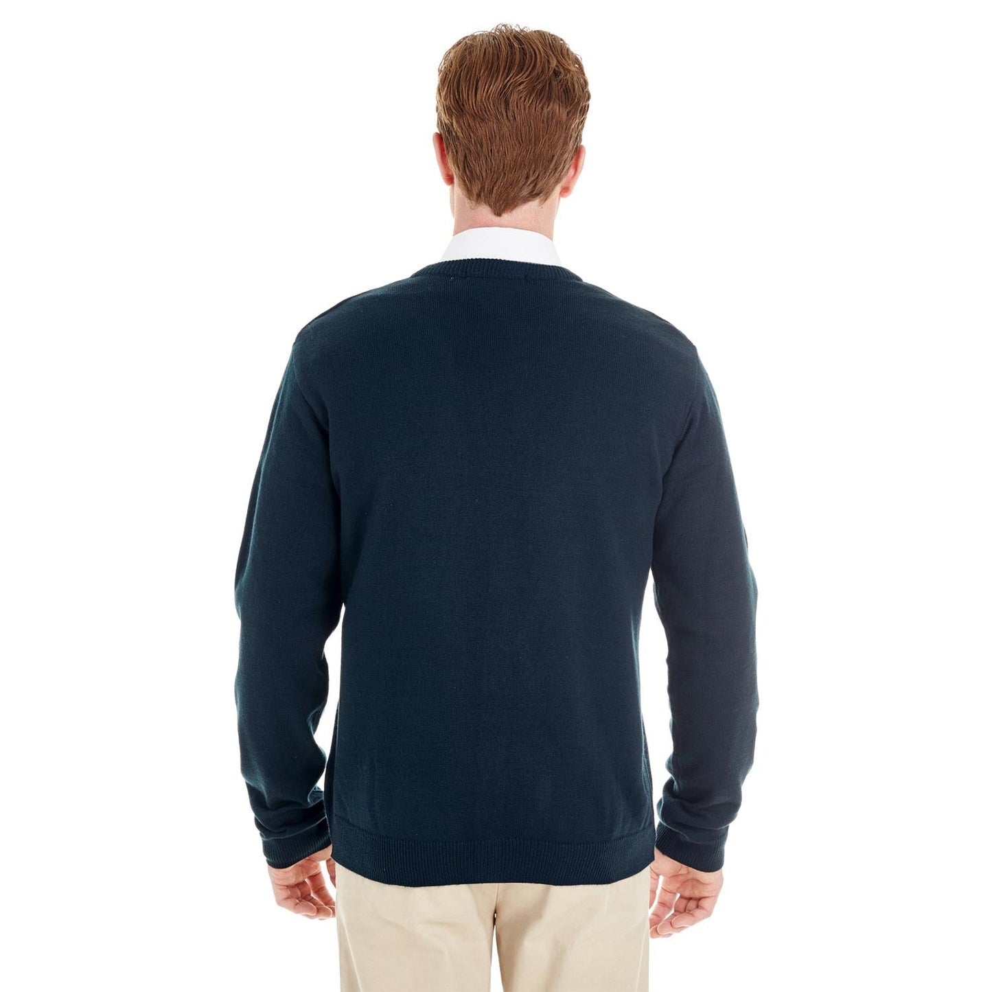 Black Cardigans - Harriton - V-Neck Button Style
