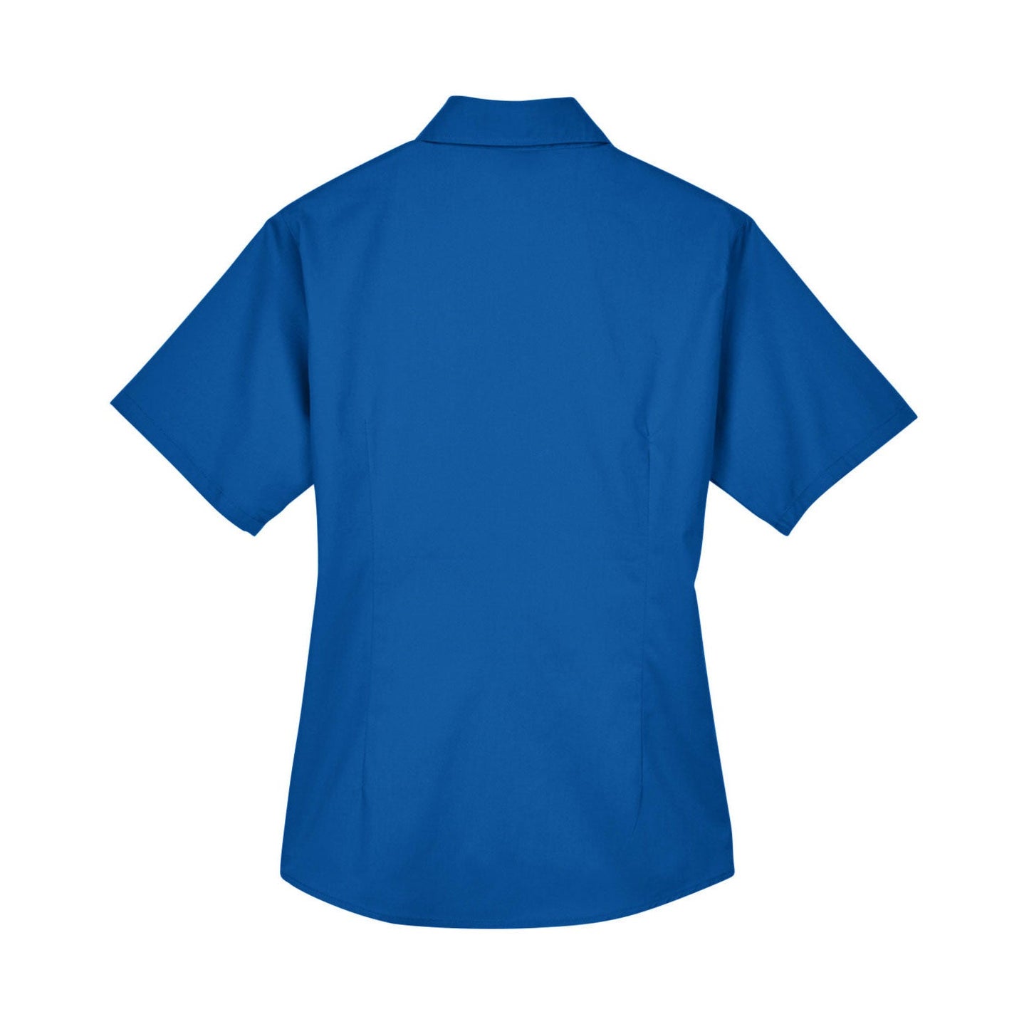 Black Button Up Shirt - Harriton - Short Sleeve Twill