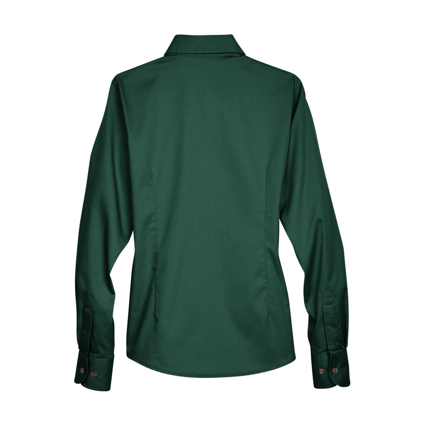 Black Button Up Shirts - Harriton - Easy Blend Twill