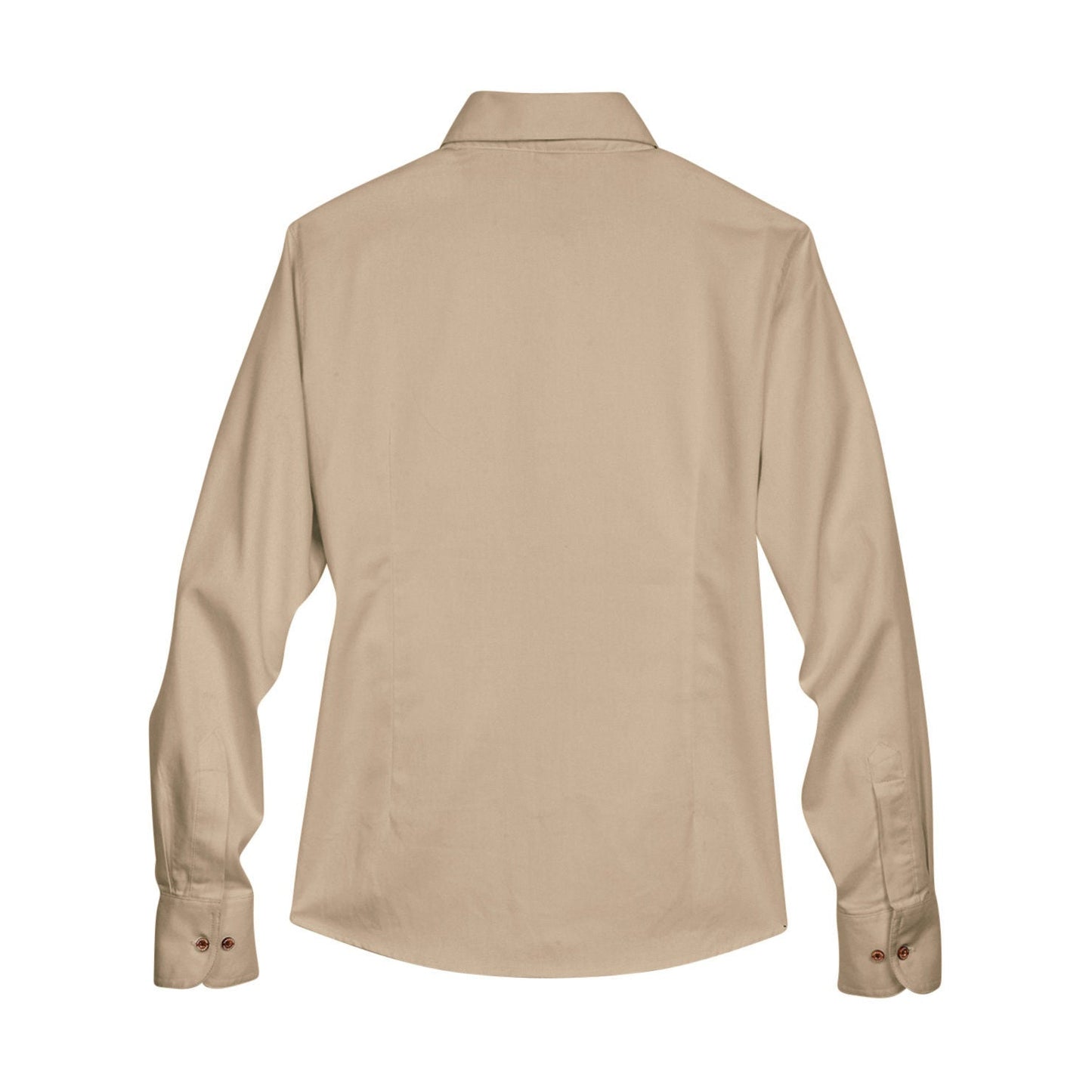 Black Button Up Shirts - Harriton - Easy Blend Twill