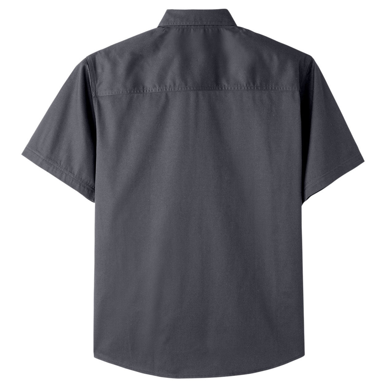 Black Button Up Shirt - Harriton - Wrinkle Resistant