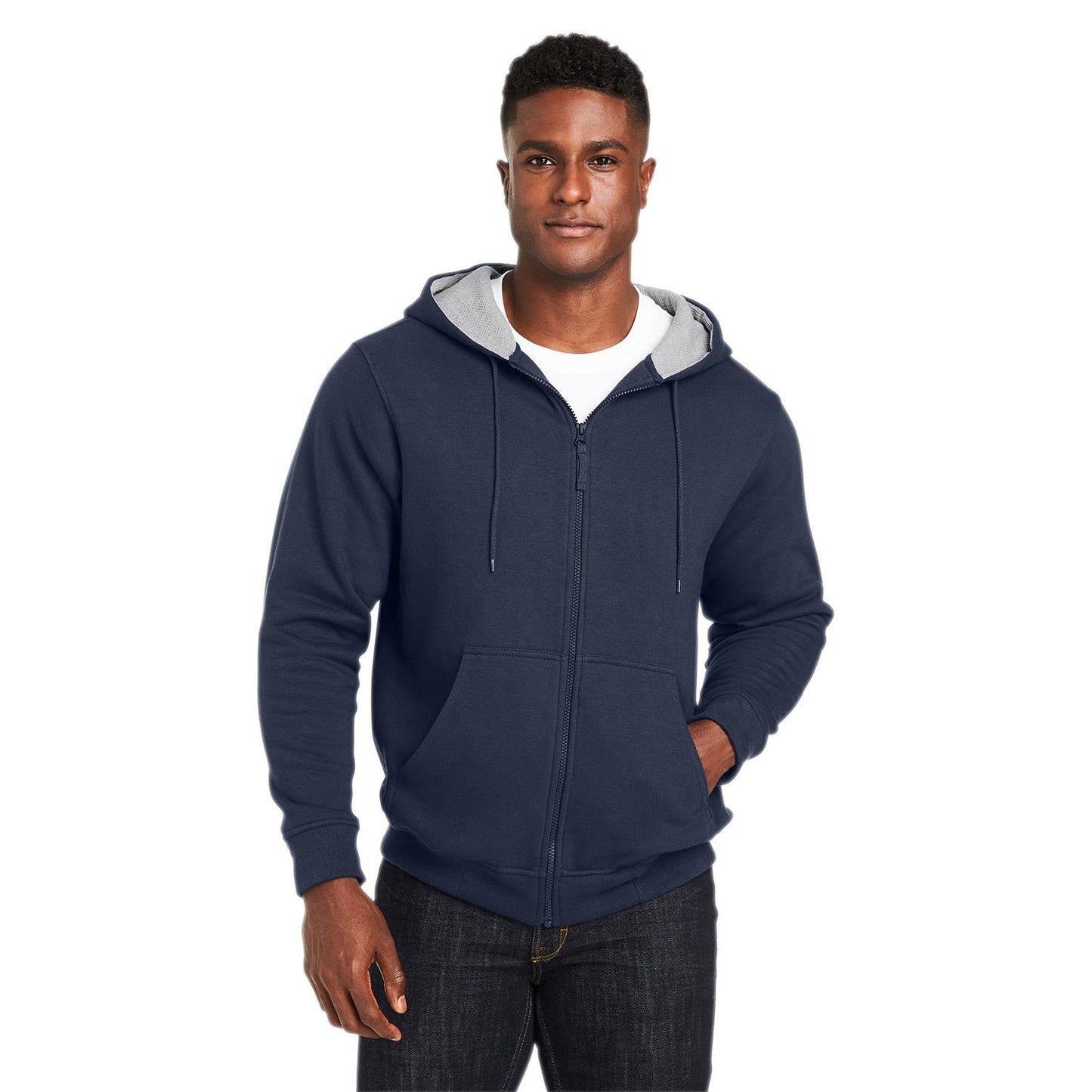 Black Sweatshirts - Harriton - Heavyweight Fleece