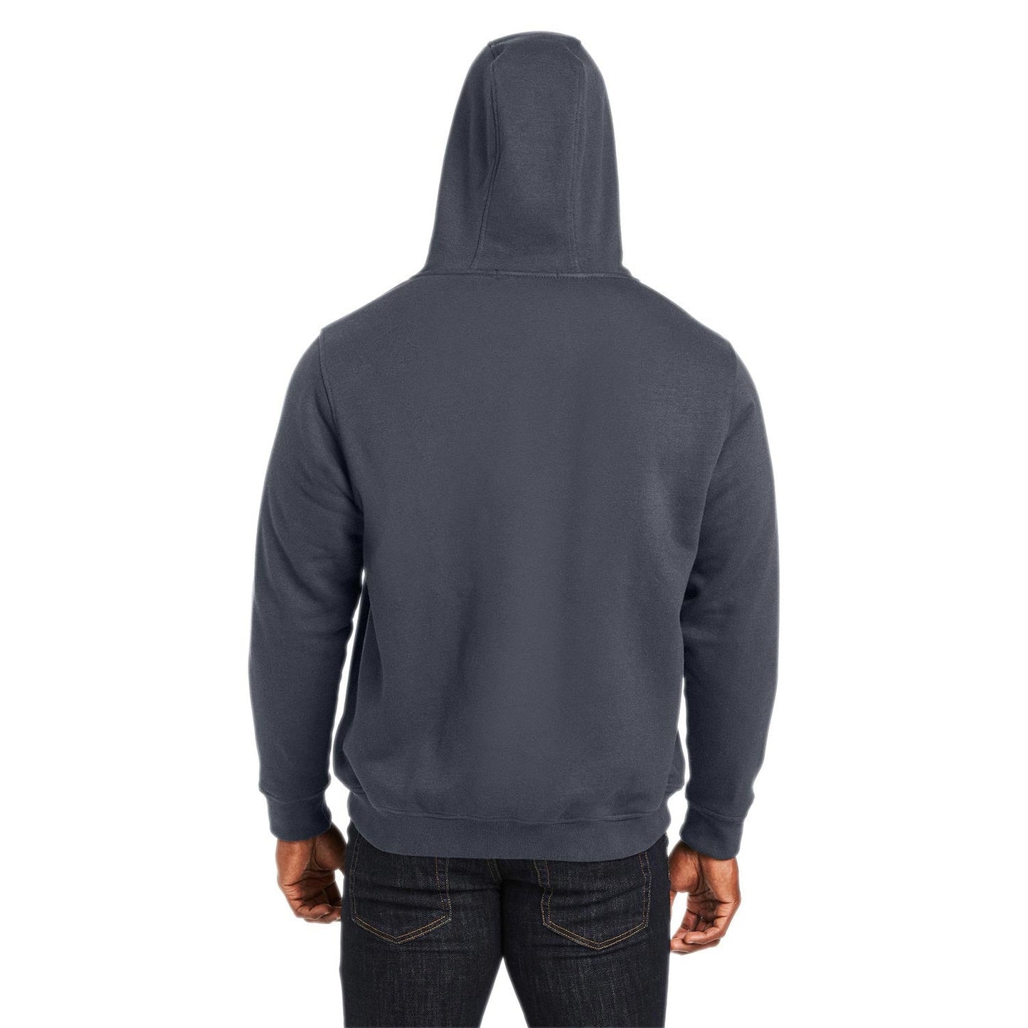 Black Sweatshirt - Harriton - Lined Heavyweight Comfort