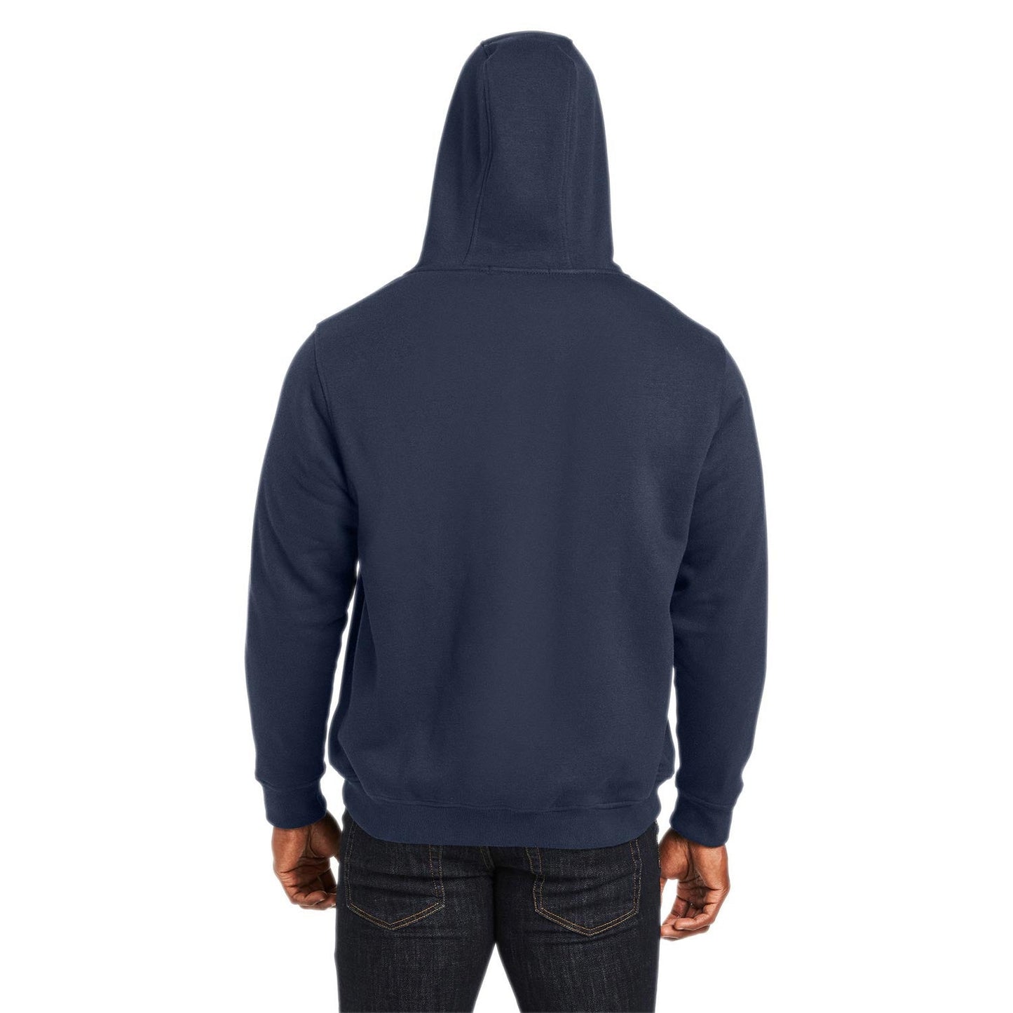 Black Sweatshirt - Harriton - Lined Heavyweight Comfort
