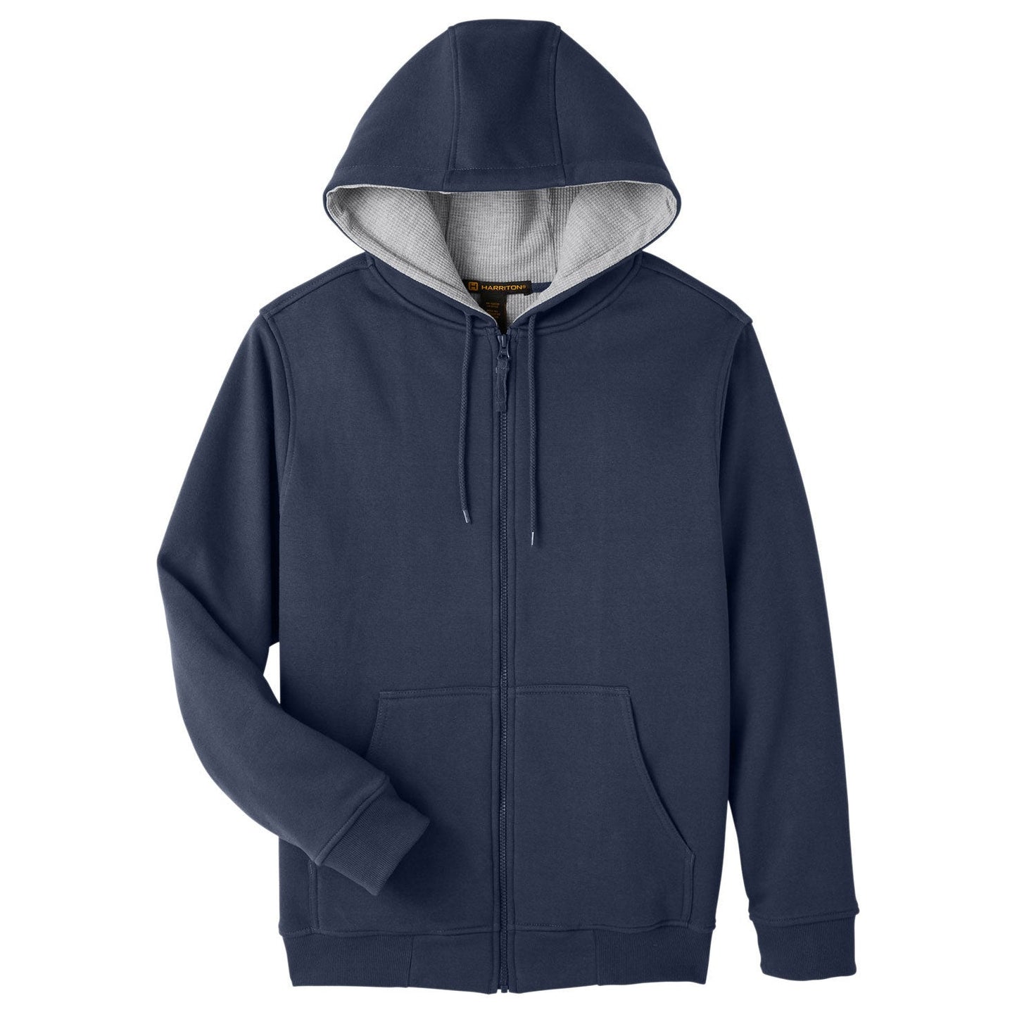 Black Sweatshirt - Harriton - Lined Heavyweight Comfort