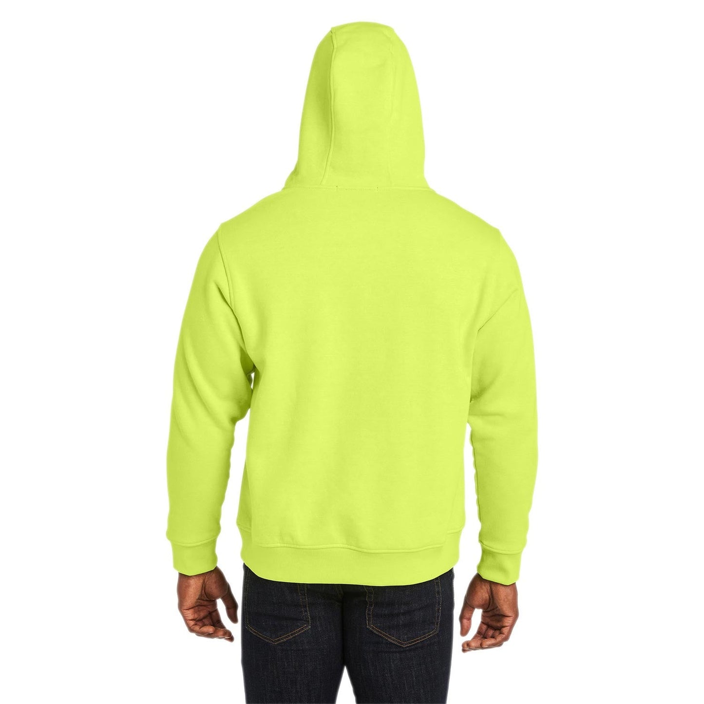 Black Sweatshirt - Harriton - Lined Heavyweight Comfort