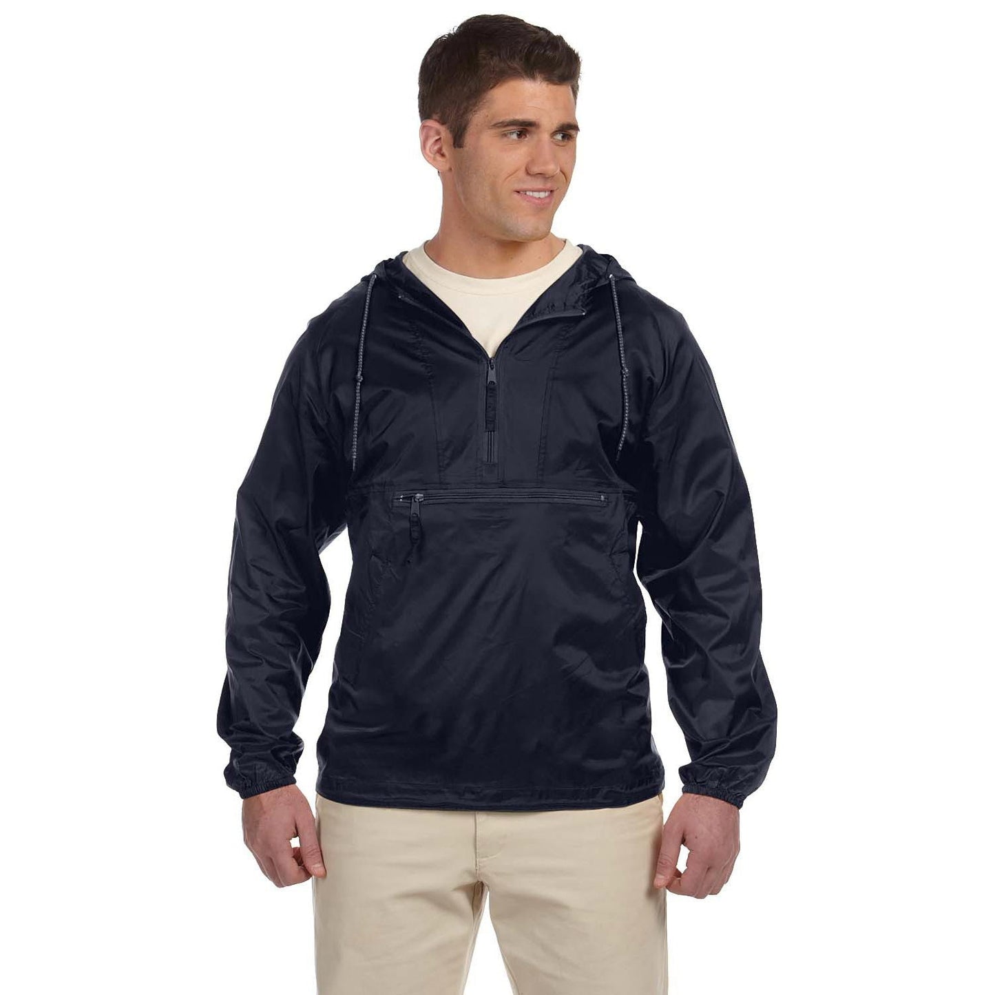 Black Jackets - Harriton - Lightweight Nylon Packable
