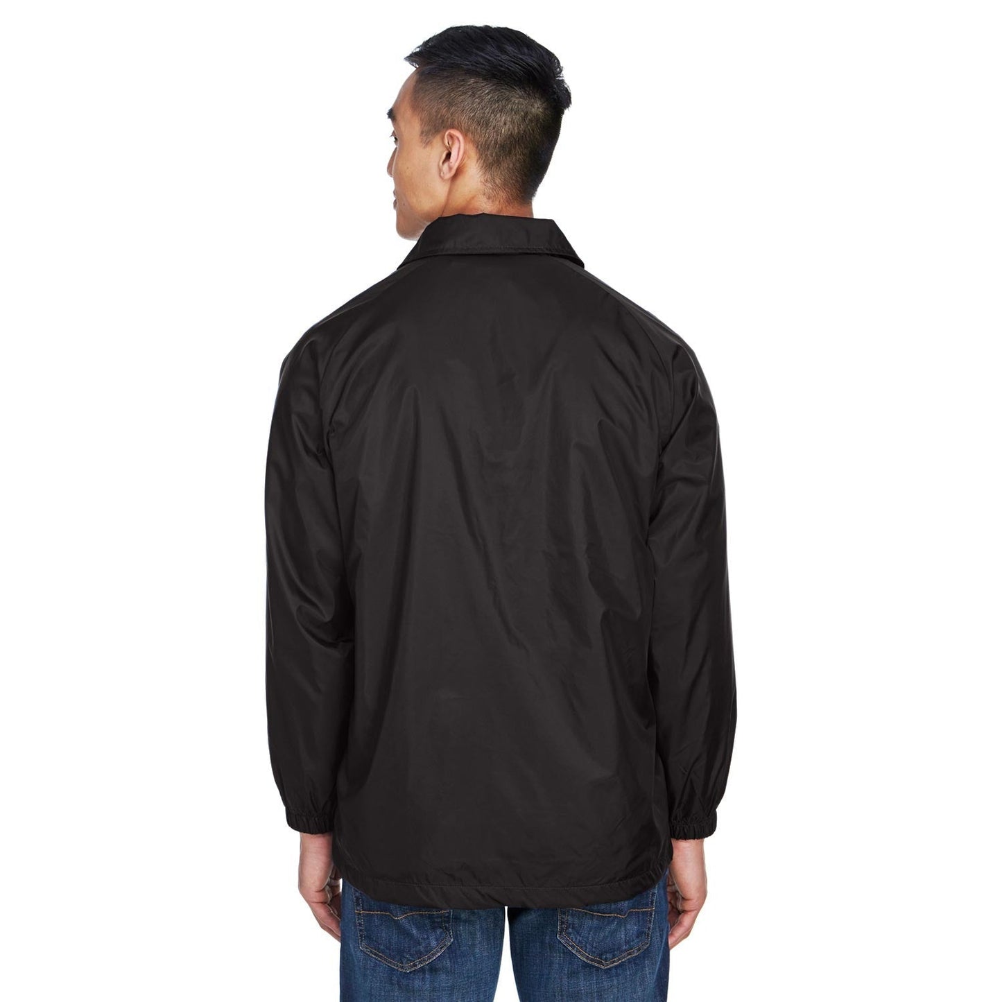 Black Jackets - Harriton - Nylon Staff Jacket