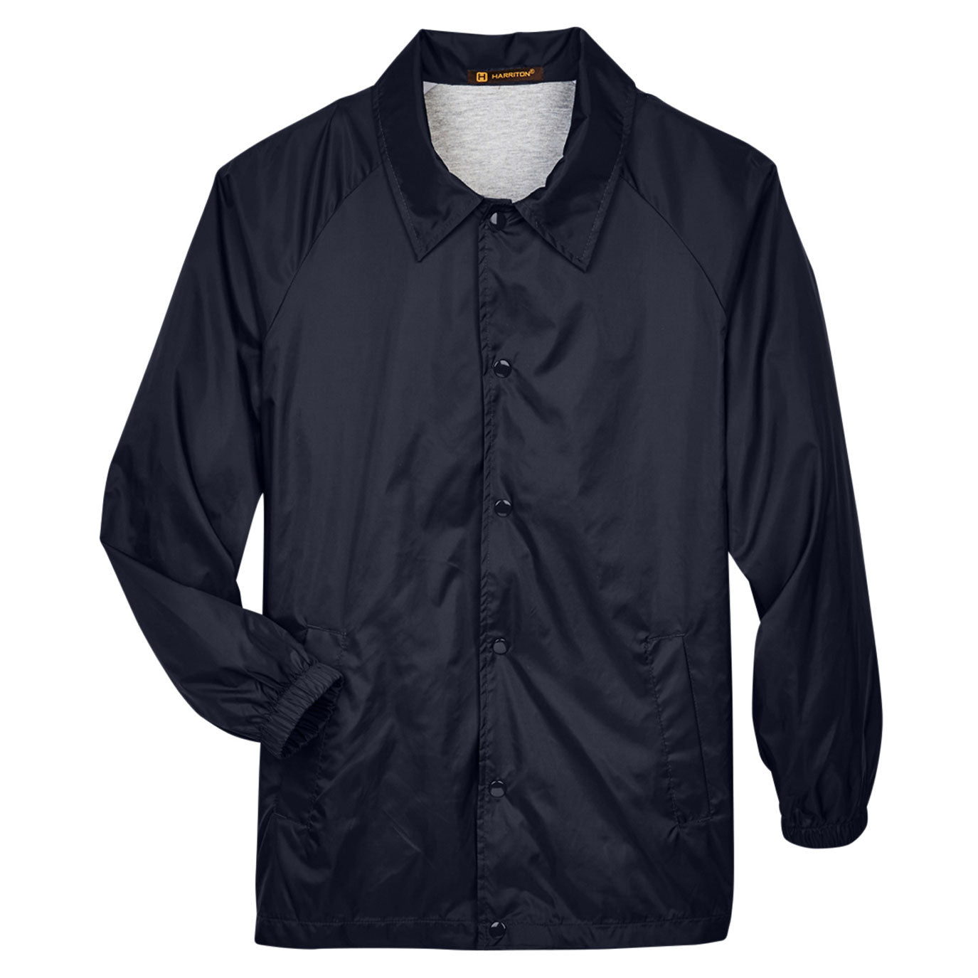Black Jackets - Harriton - Nylon Staff Jacket