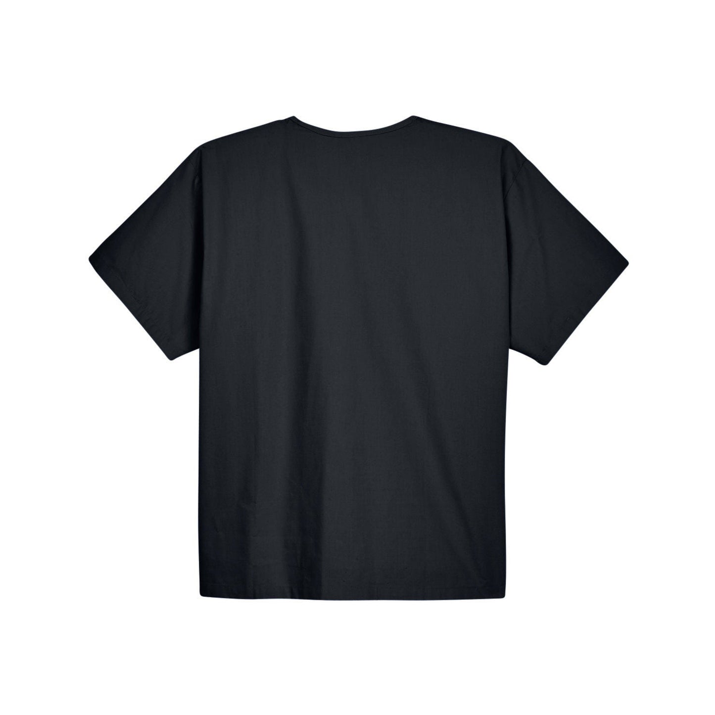 Black Scrub Tops - Harriton - Lightweight Cotton Blend