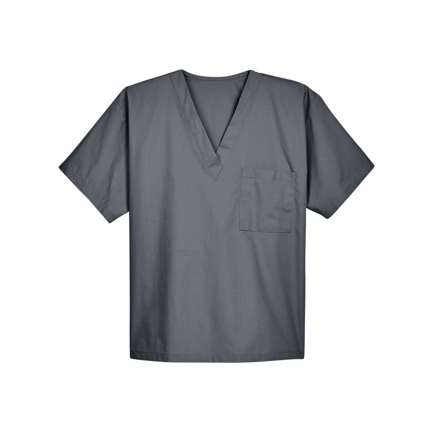 Black Scrub Tops - Harriton - Lightweight Cotton Blend