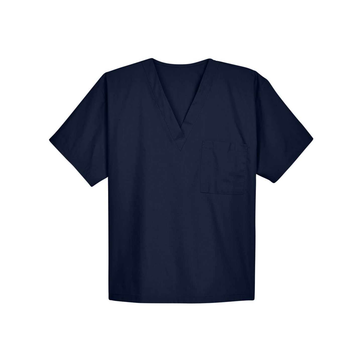 Black Scrub Tops - Harriton - Lightweight Cotton Blend