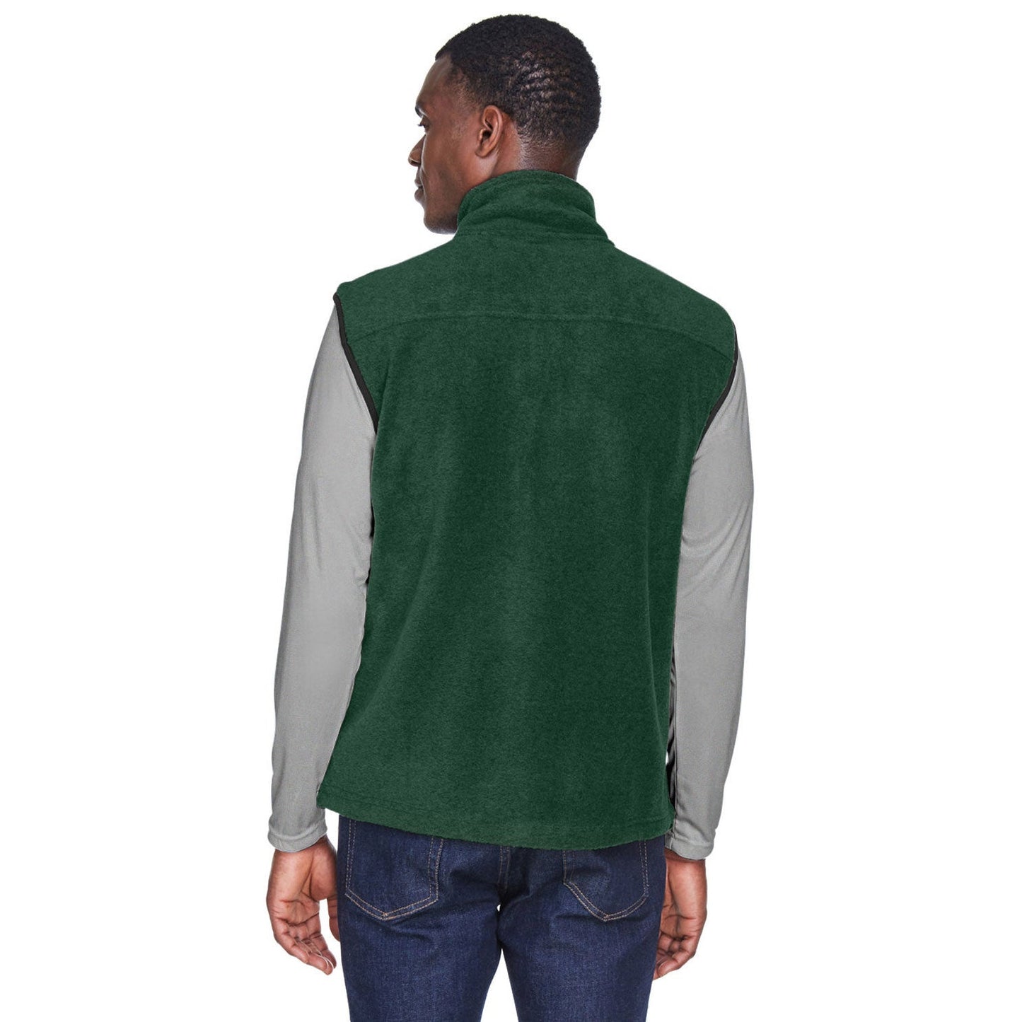 Black Vests - Harriton - Soft Polyester Fleece