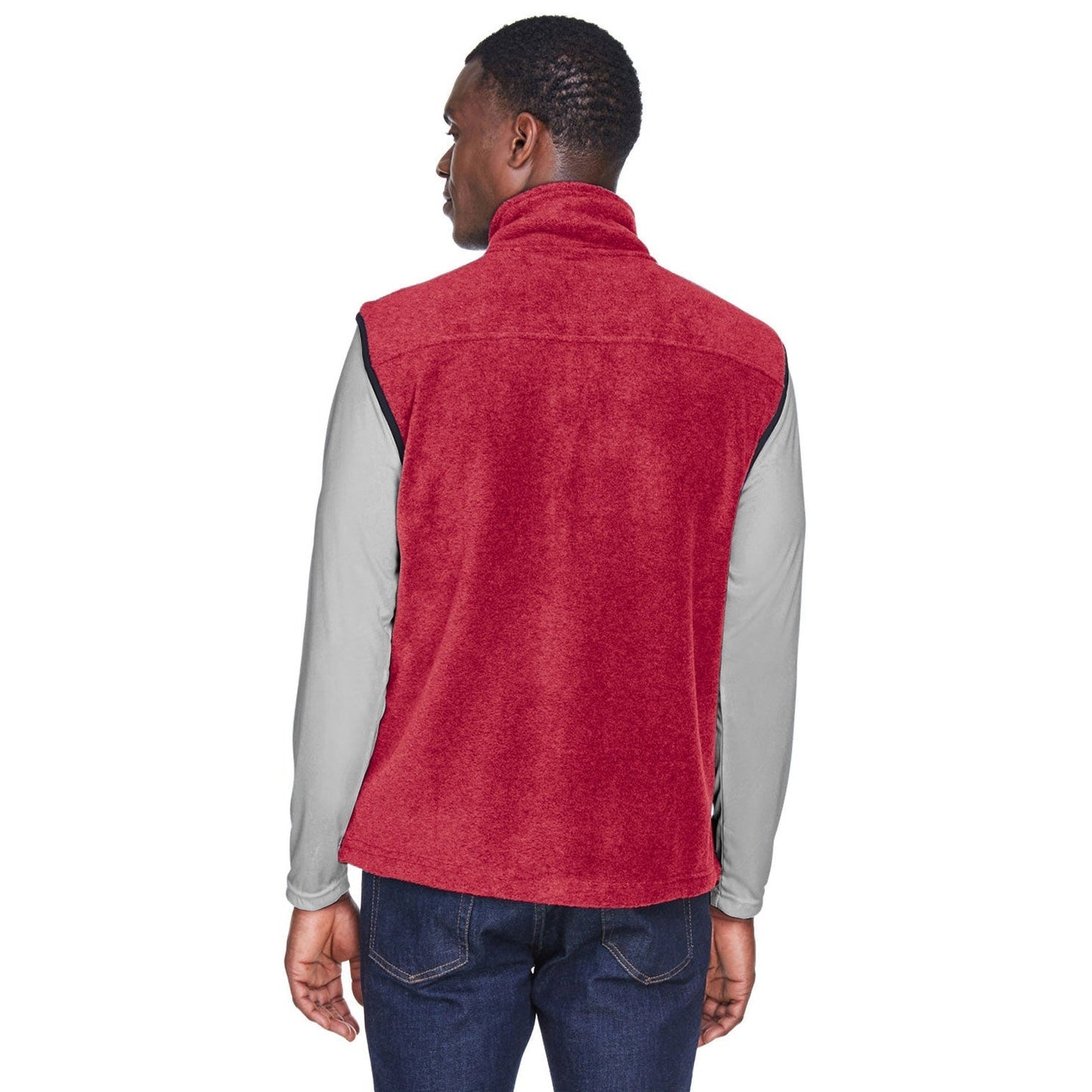 Black Vests - Harriton - Soft Polyester Fleece