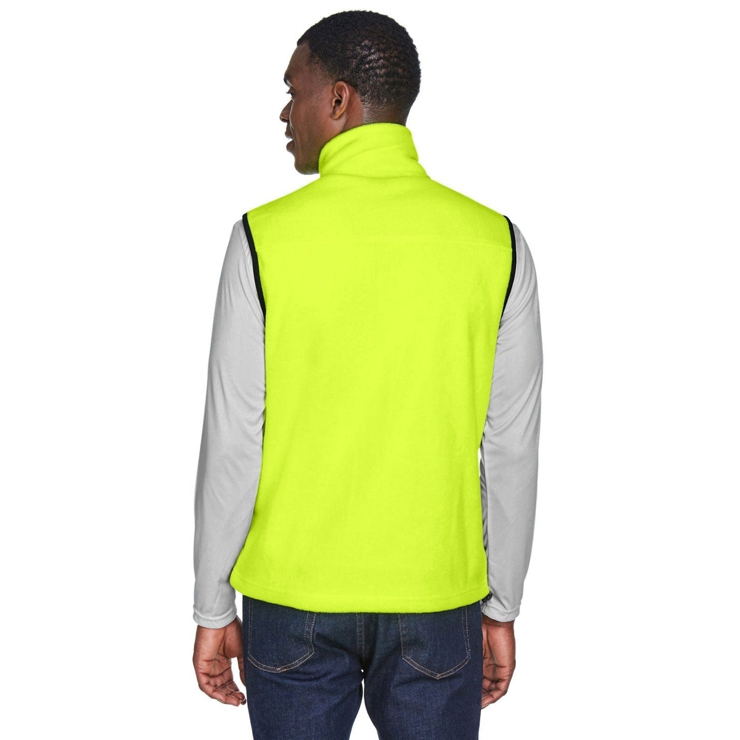 Black Vests - Harriton - Soft Polyester Fleece