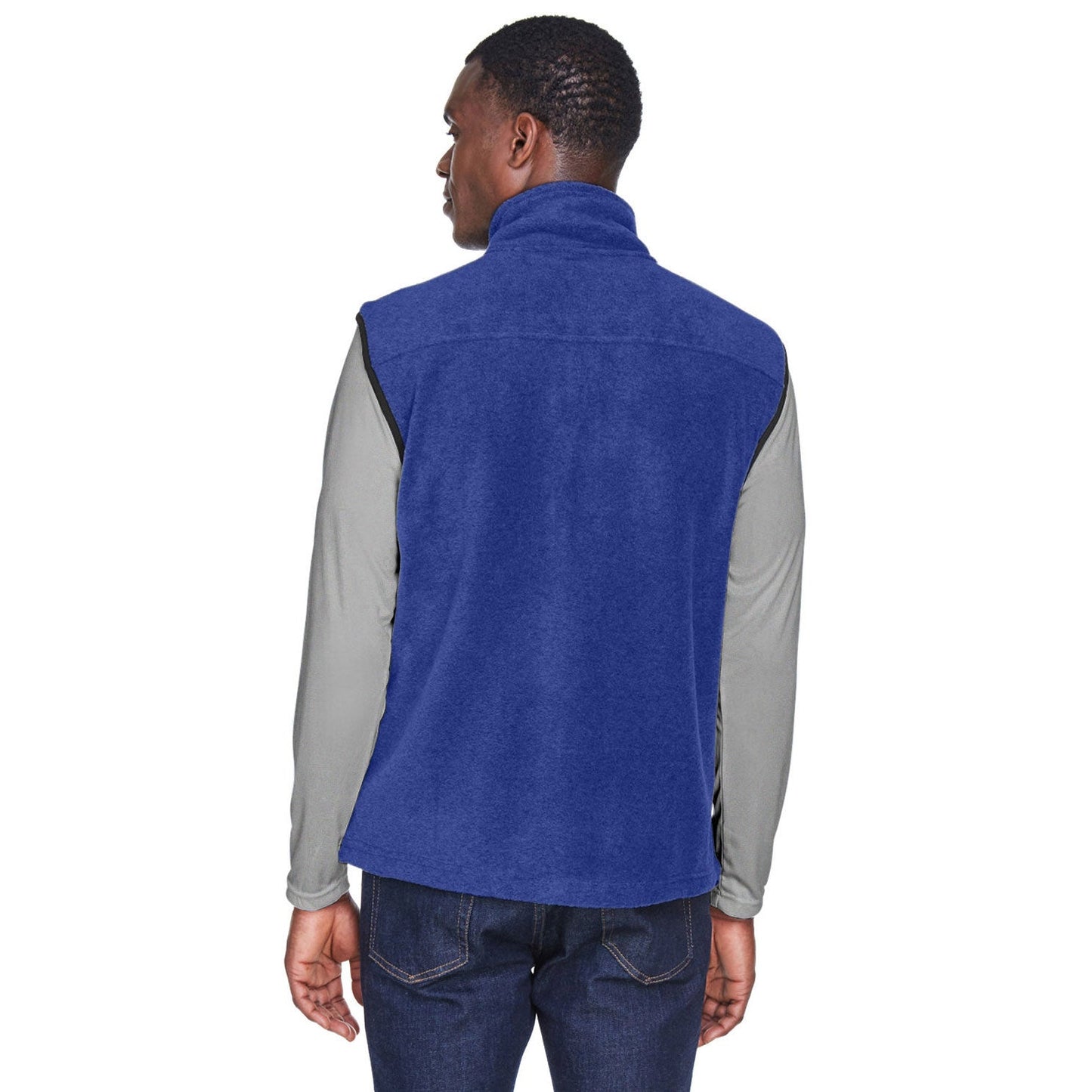 Black Vests - Harriton - Soft Polyester Fleece