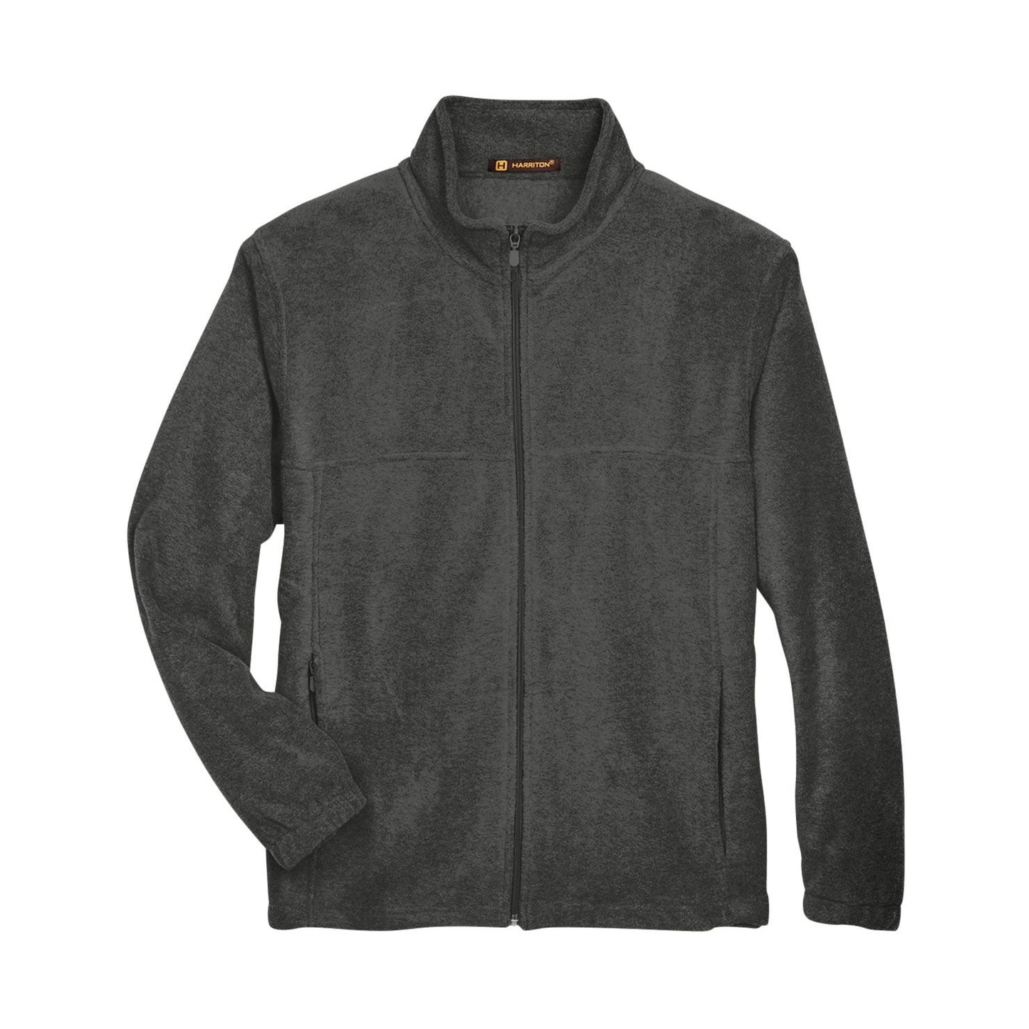 Black Jackets - Harriton - Full Zip Fleece - Soft Style