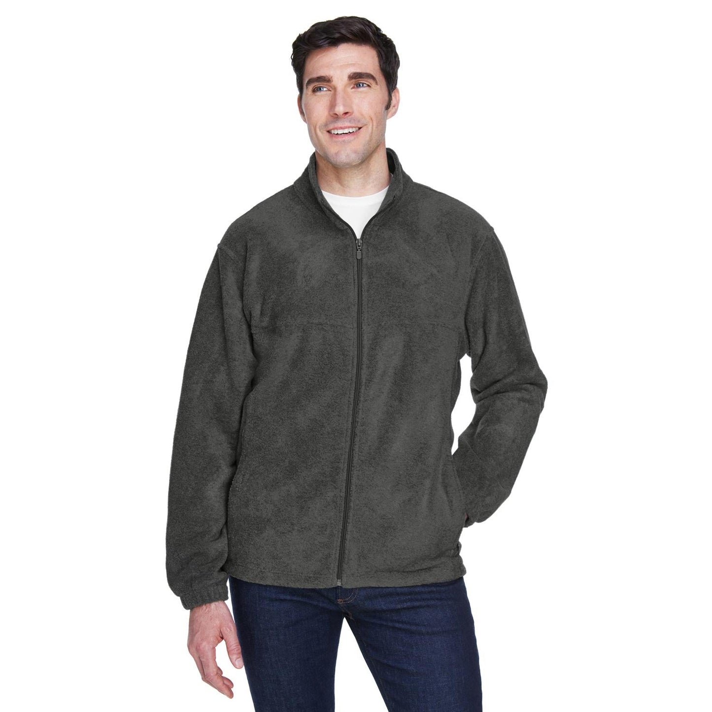 Black Jackets - Soft Fleece - Harriton - Comfortable Wear