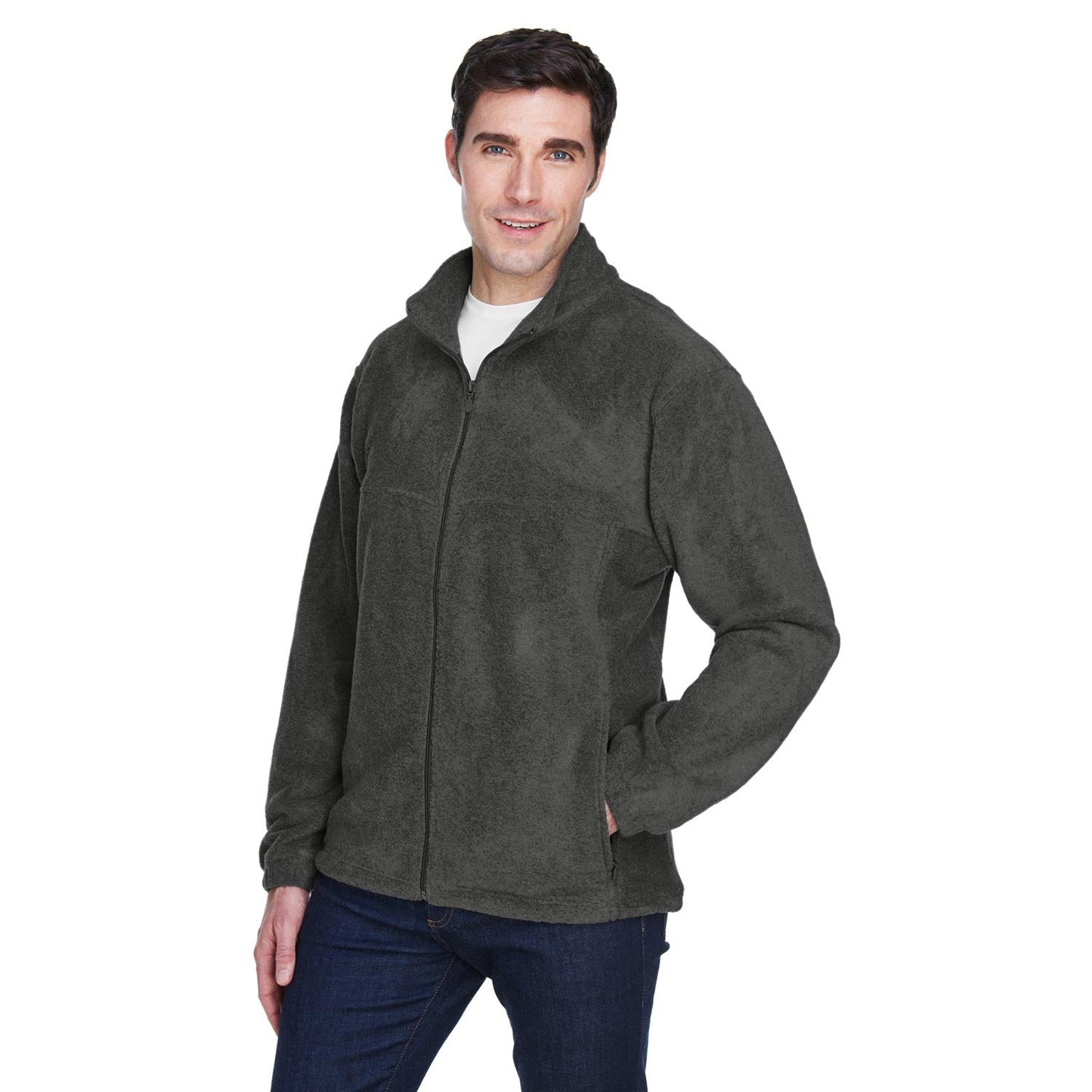Black Jackets - Soft Fleece - Harriton - Comfortable Wear